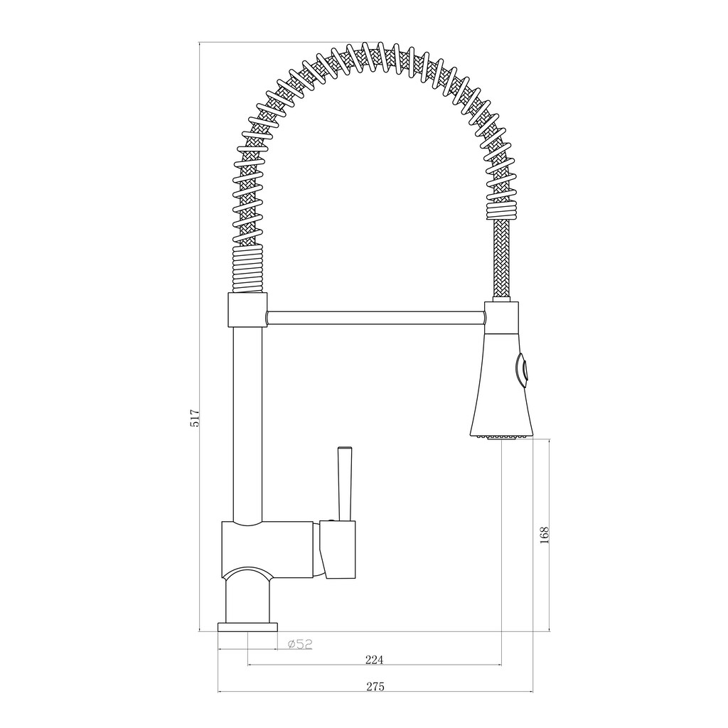 Pyramis Küchenarmatur »Cresento Basic«