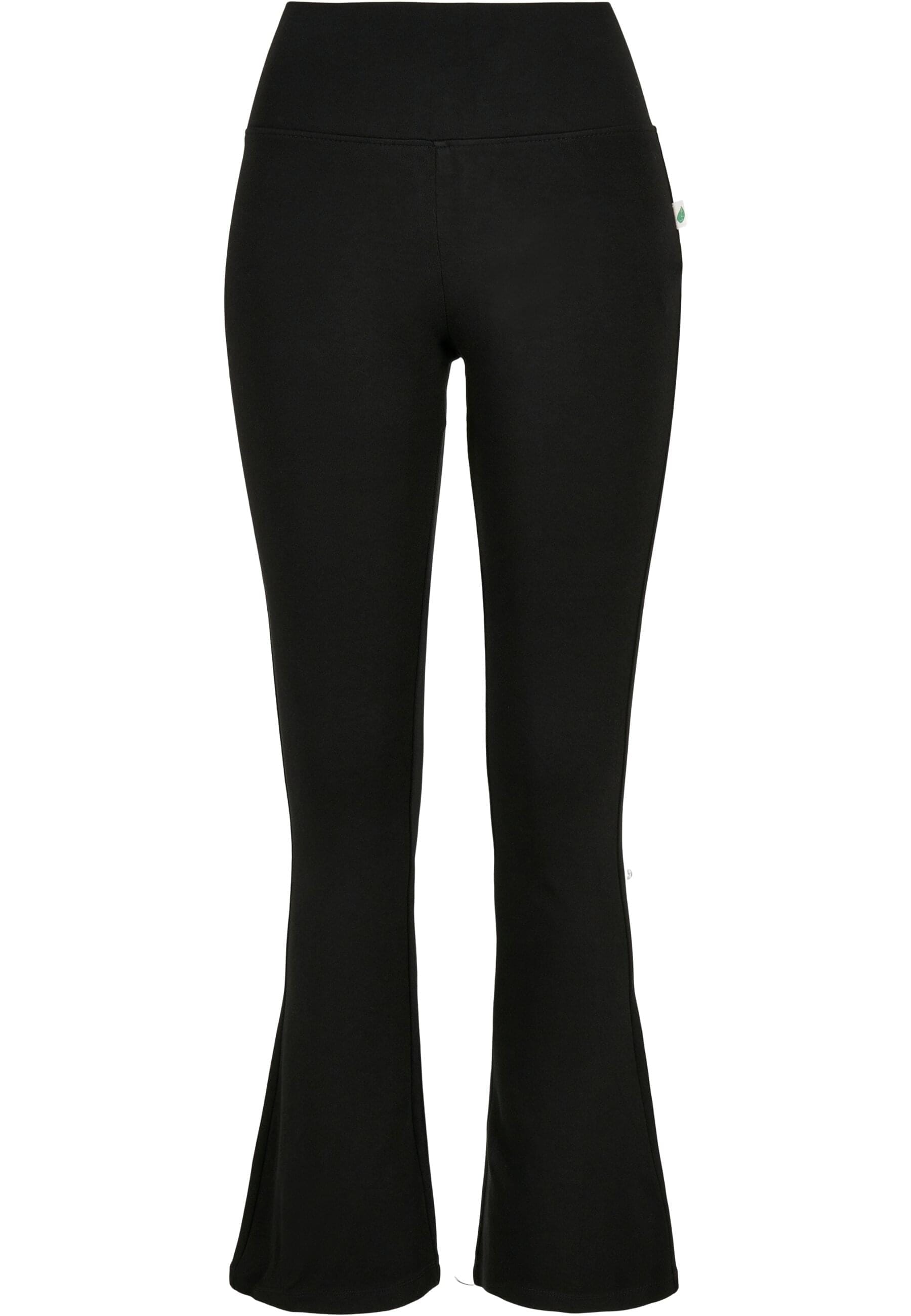 URBAN CLASSICS Leggings "Urban Classics Damen Ladies Organic Interlock Bootcut Leggings", (1 tlg.)