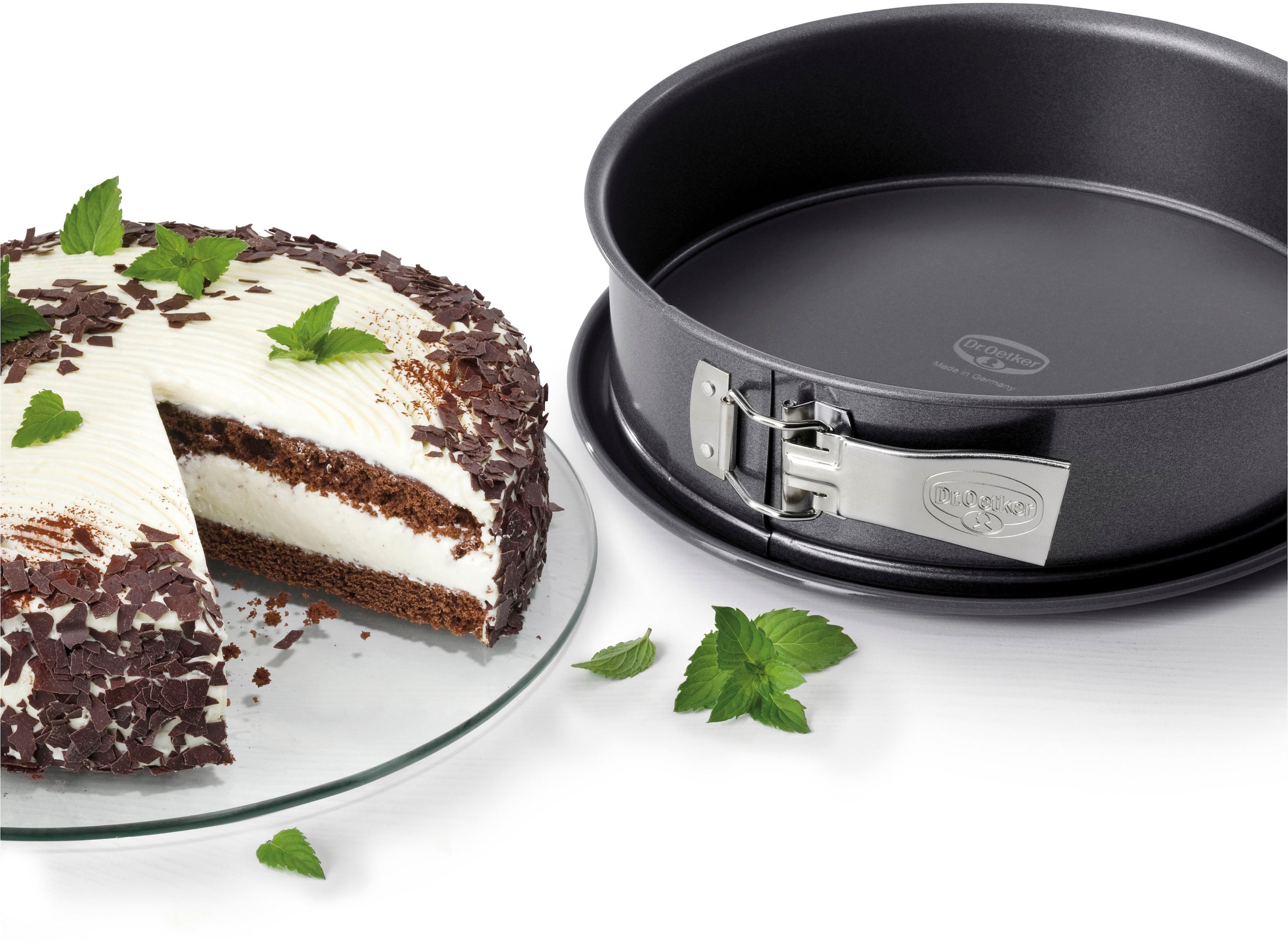 Dr. Oetker Springform "Back-Harmonie, mit Emaille-Servierboden" günstig online kaufen