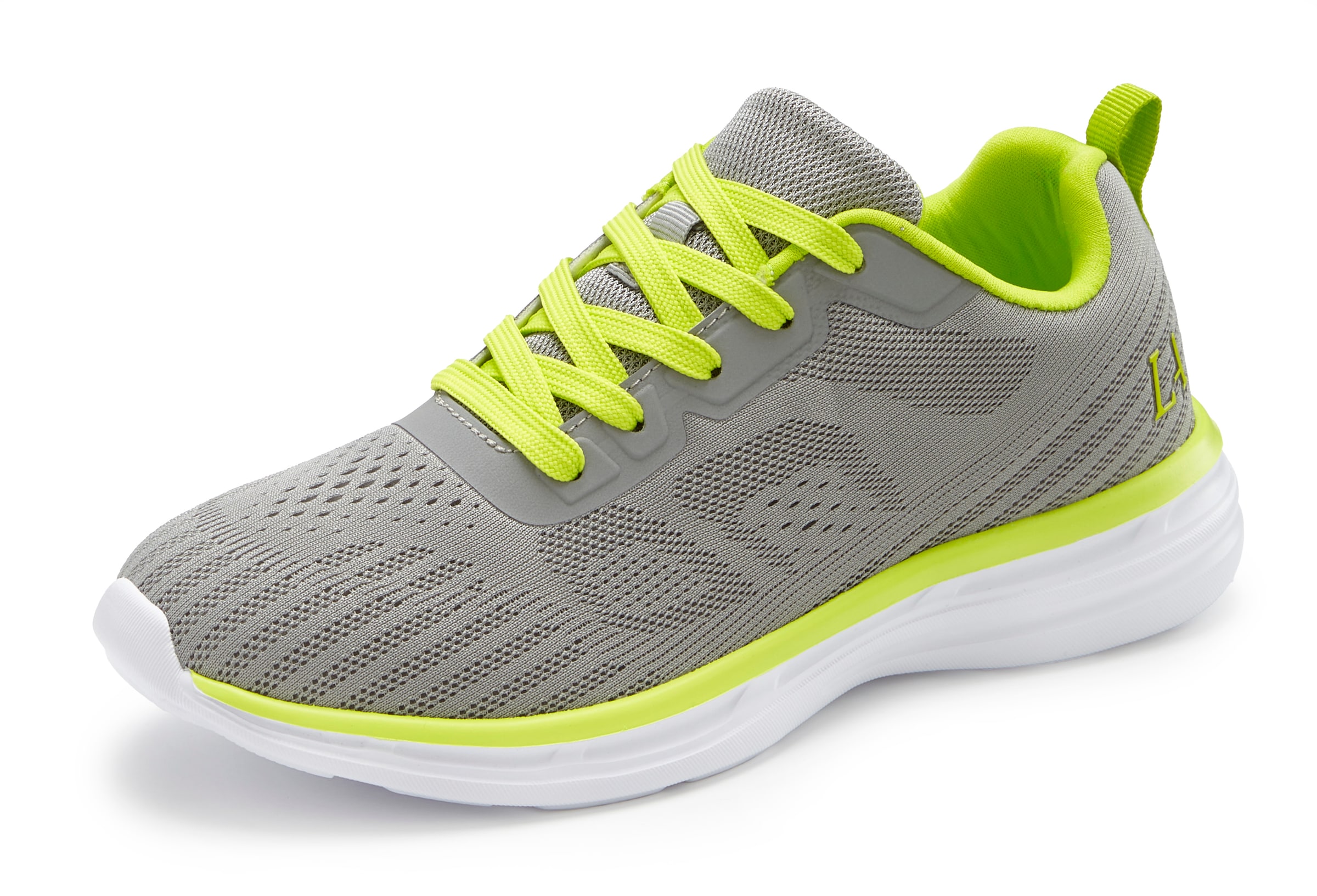 LASCANA Sneaker »Freizeitschuh, Halbschuh, Turnschuhe,«  NEU mit farbigen Details im sportiven Look VEGAN