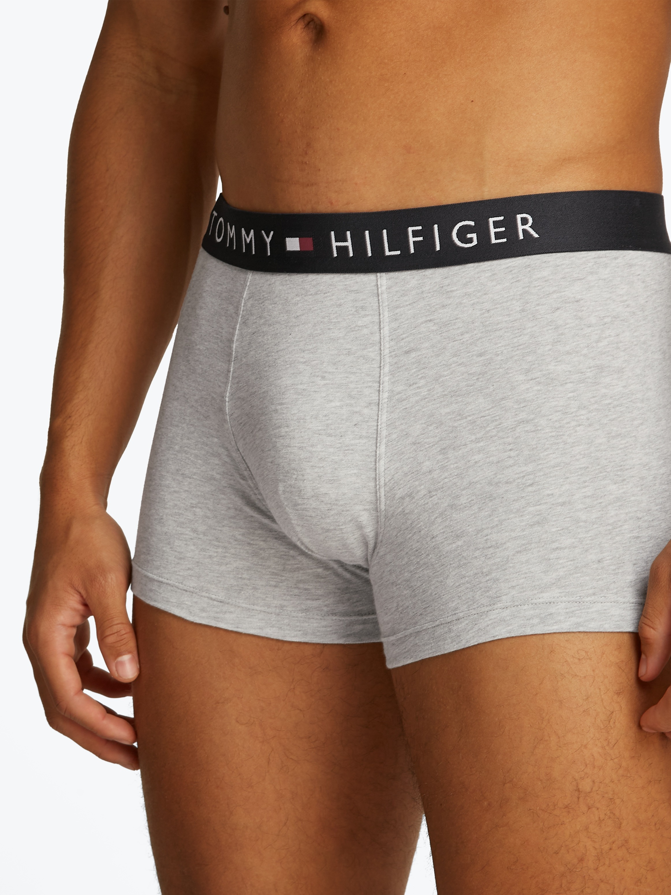 Tommy Hilfiger Underwear Trunk "3P TRUNK" Packung, 3er, 3 Stk. mit Logobund günstig online kaufen