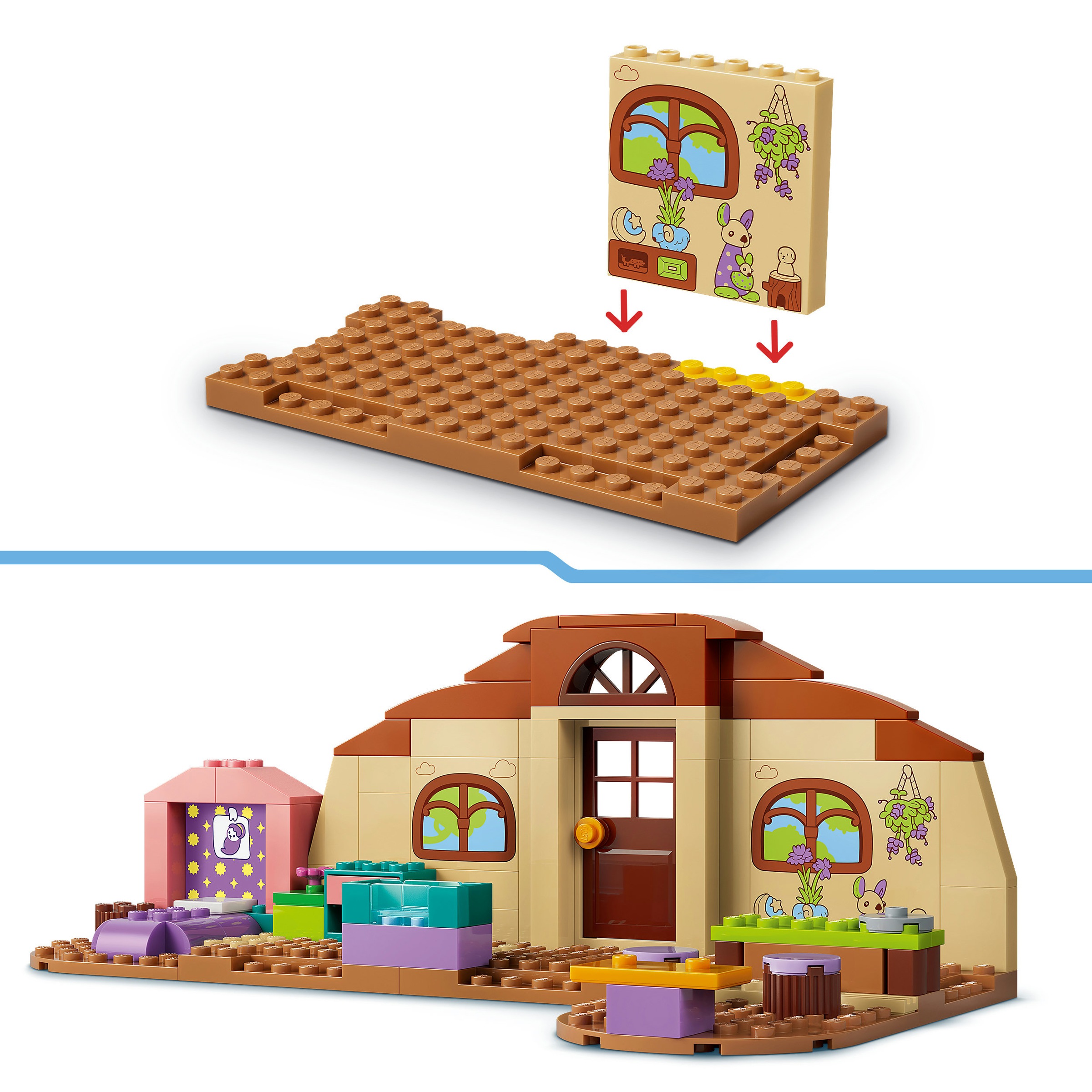LEGO® Konstruktionsspielsteine »Schule mit Rusty und Bluey (11221), LEGO Bluey« Made in Europe