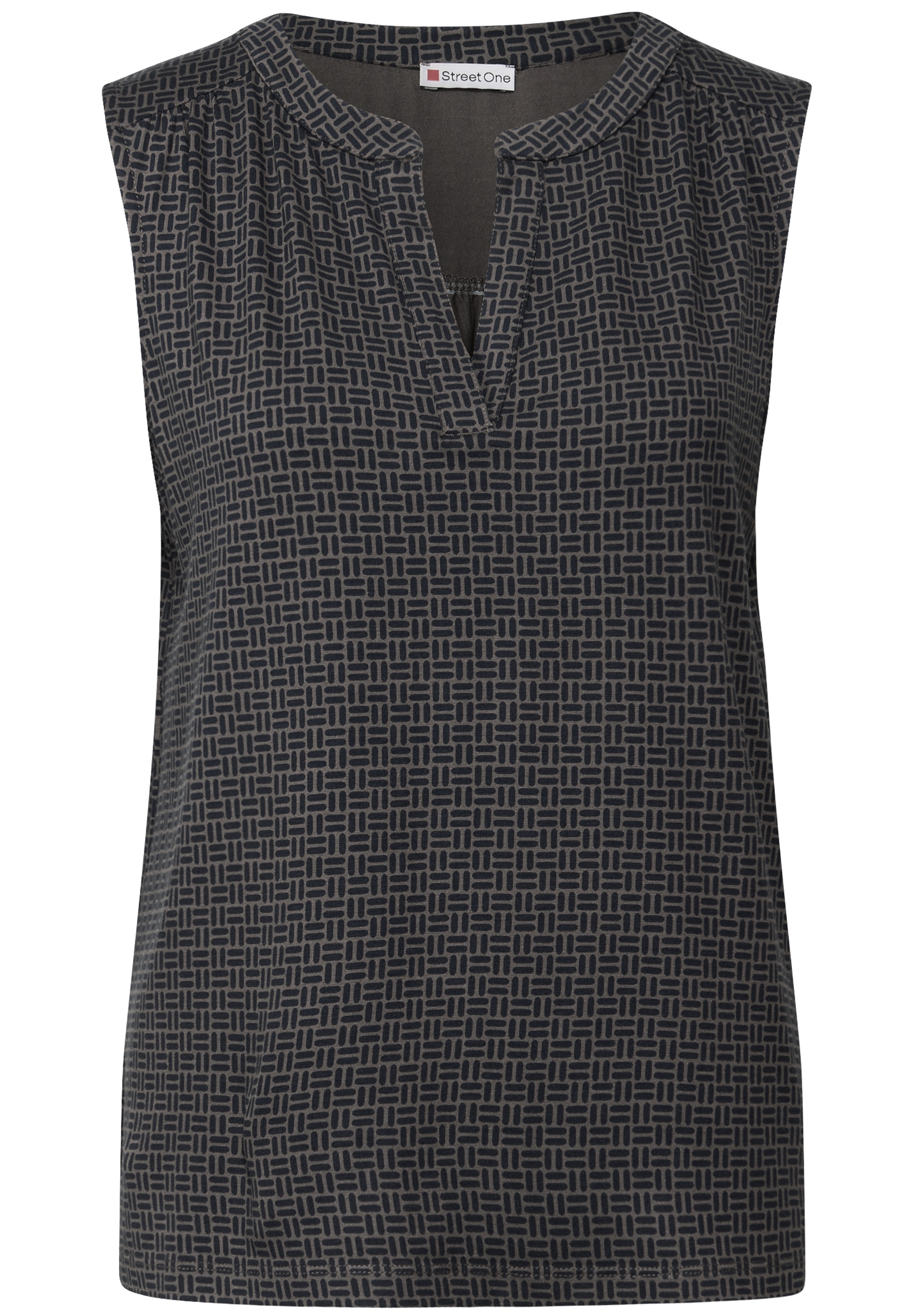 Street One Shirttop Femme Bleu 46 3