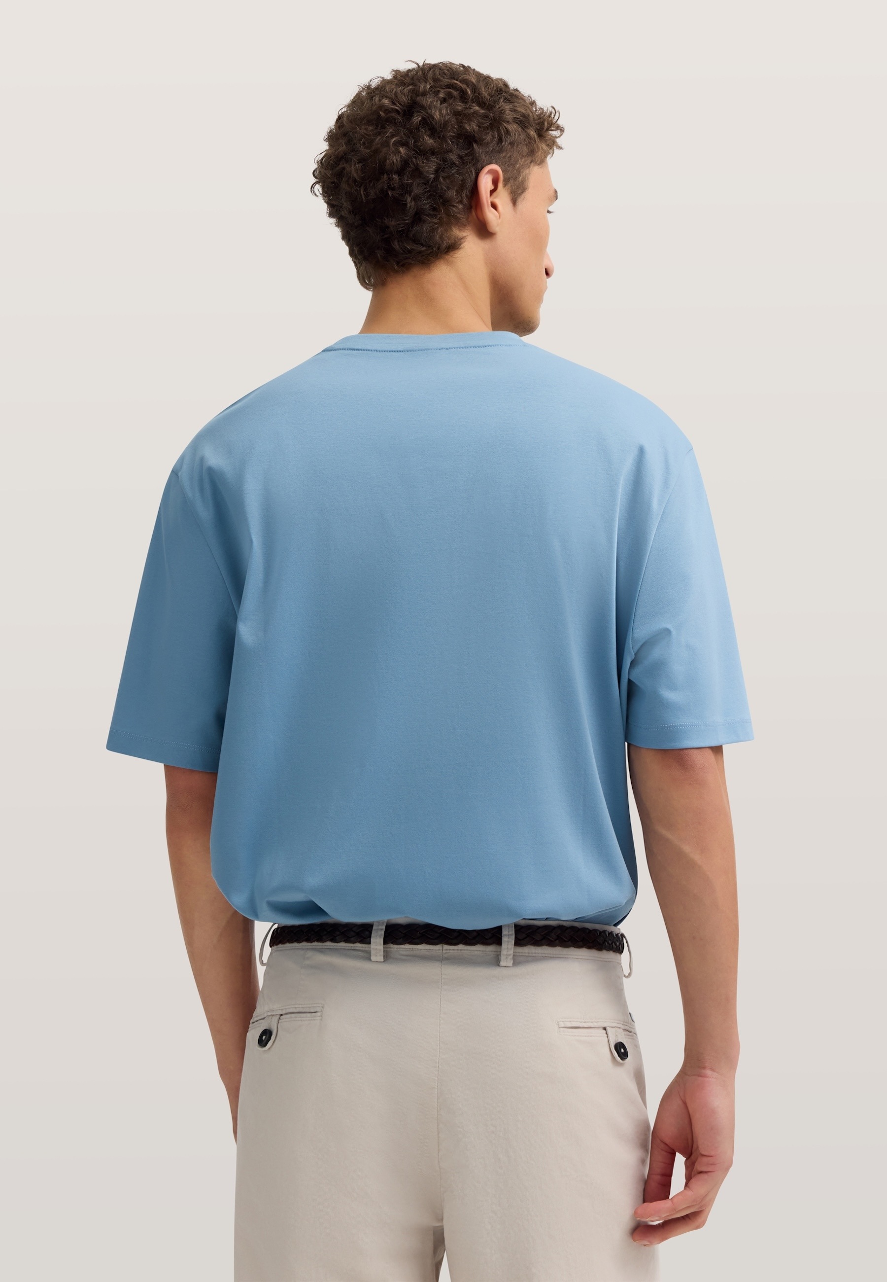 bugatti T-Shirt elegant mit Rundhals günstig online kaufen