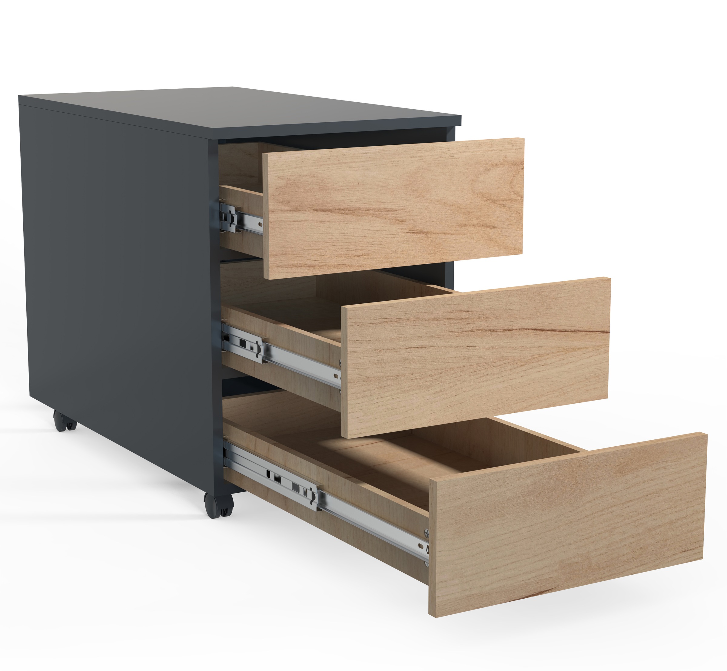 VCM Container "Rollcontainer Beistellcontainer Dalosa 70 cm" 1 Stk. tlg. günstig online kaufen