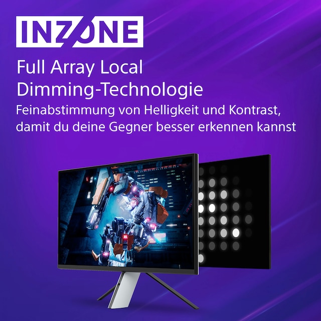 Sony Gaming-Monitor »INZONE M9«, 68 cm/27 Zoll, 3840 x 2160 px, 4K Ultra  HD, 1 ms Reaktionszeit, 144 Hz, Perfekt für PlayStation®5 | BAUR
