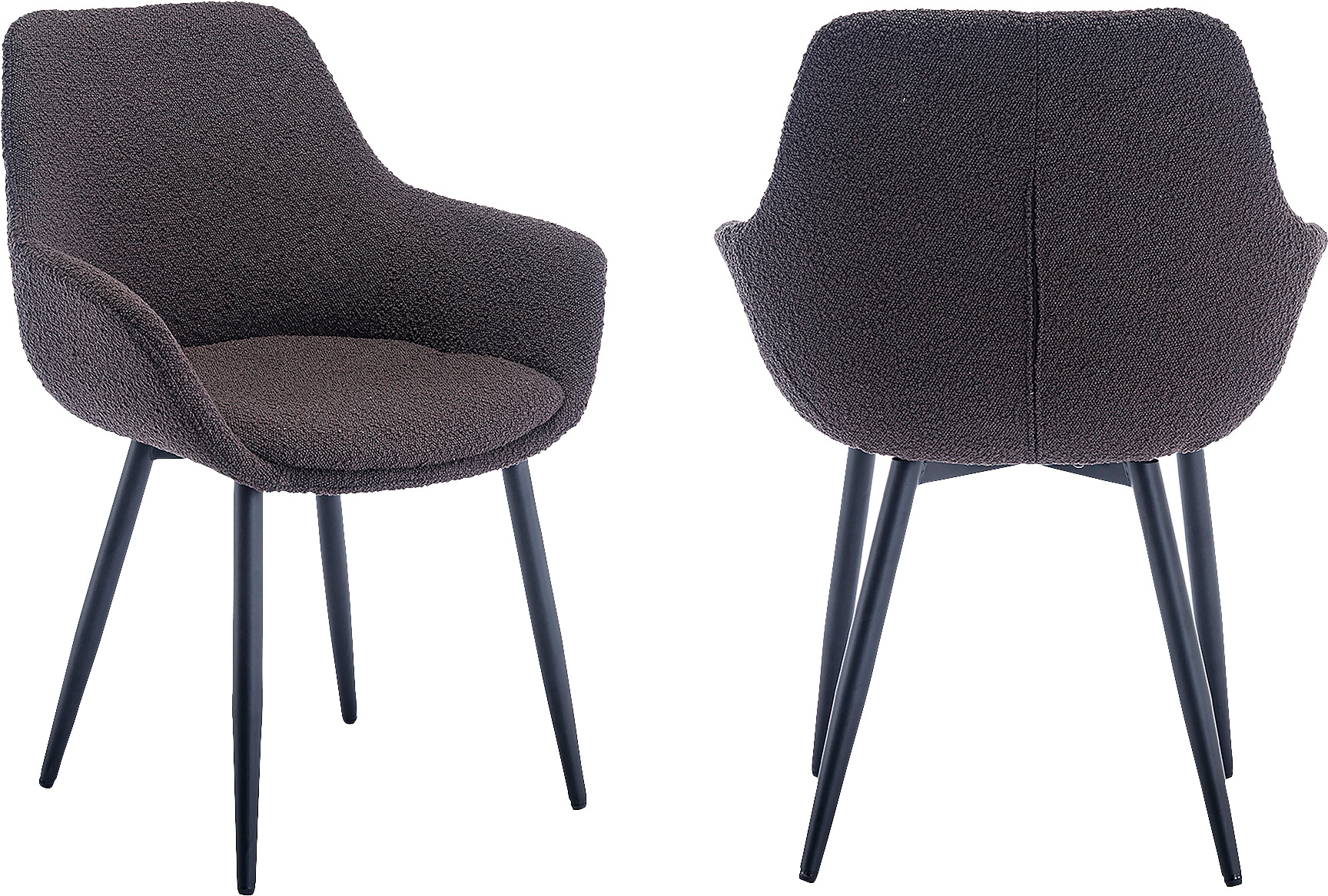 SalesFever Armlehnstuhl "Esszimmerstuhl mit elegantem Komfort" (Set) 2 Stk. günstig online kaufen