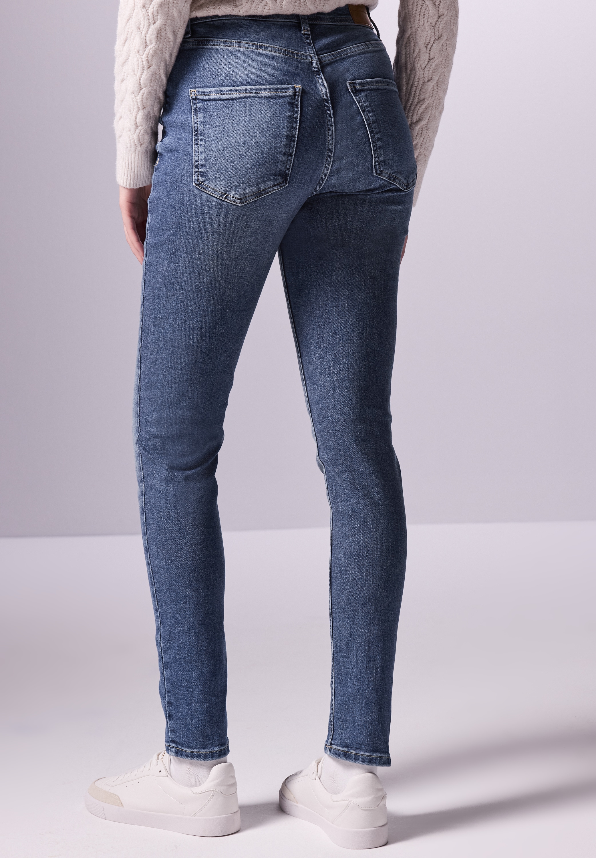 STREET ONE STUDIO Skinny-fit-Jeans, High Waist günstig online kaufen