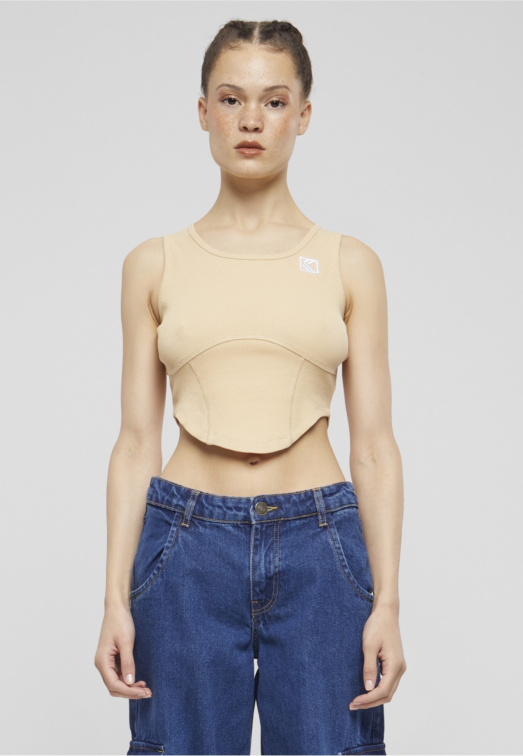 Karl Kani Muskelshirt »Karl Kani Damen KW241-001-2 Karl Kani Og Corset Rib Top« 1