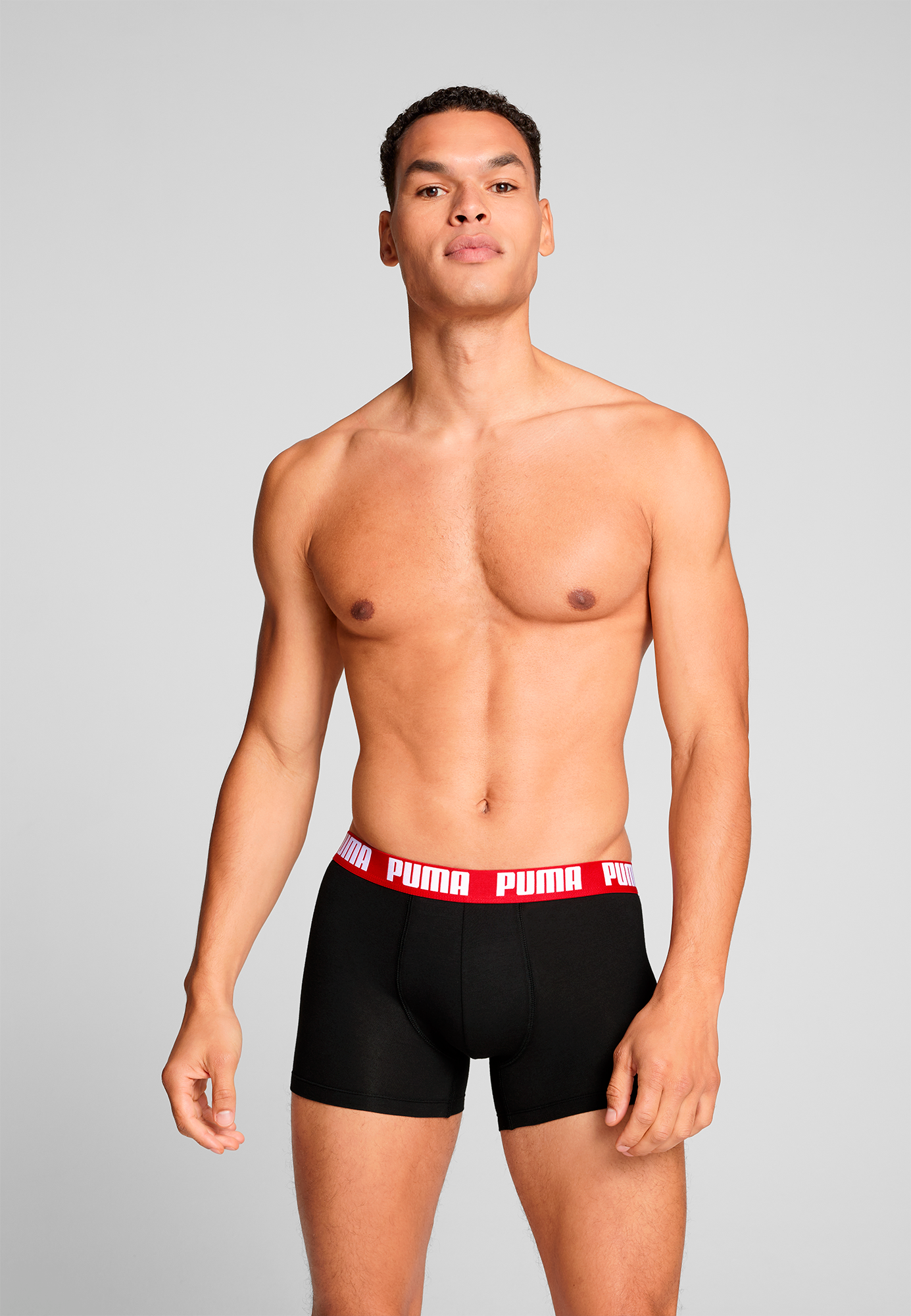 PUMA Boxershorts "PUMA MEN EVERYDAY BASIC BOXERS 2P" Packung, 2er Pack, mit günstig online kaufen