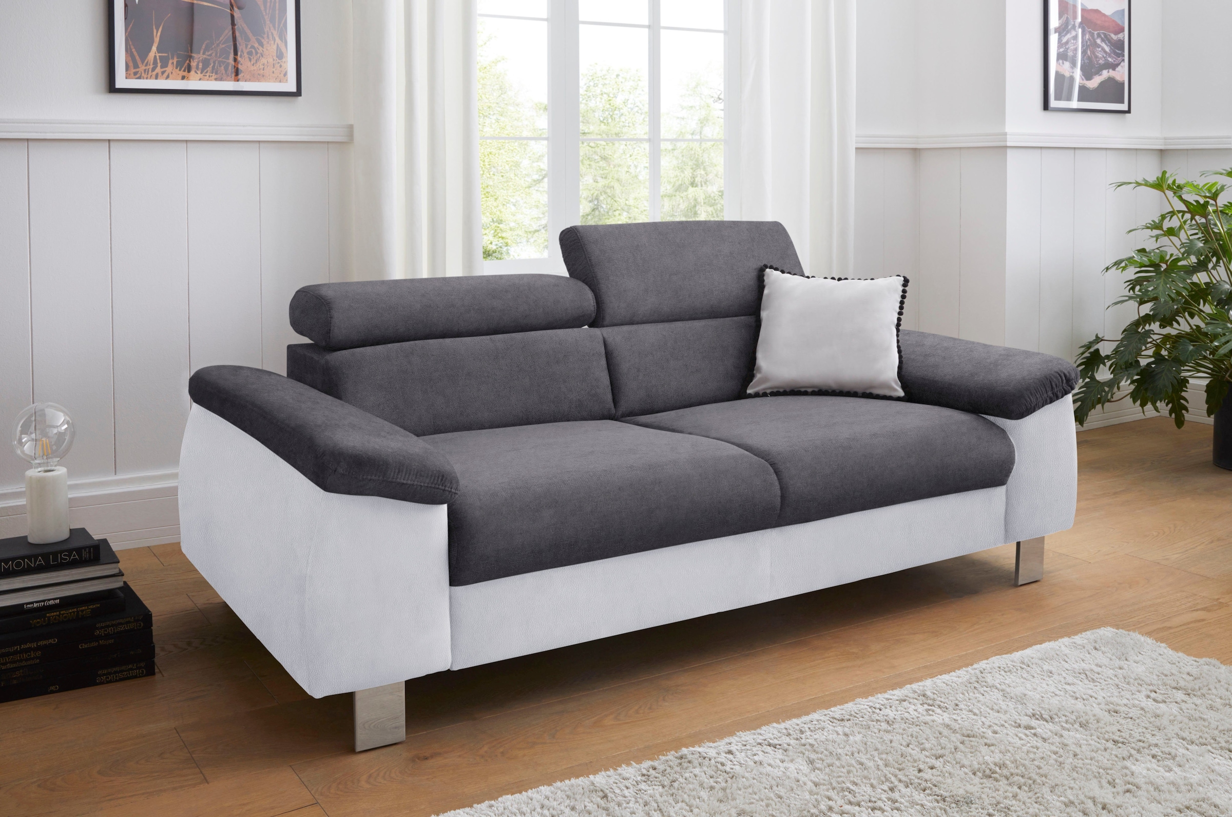 COTTA Polstergarnitur "Komaris, B: 193 bzw. 100 cm" Set, Set: 3er-Sofa & Ho günstig online kaufen