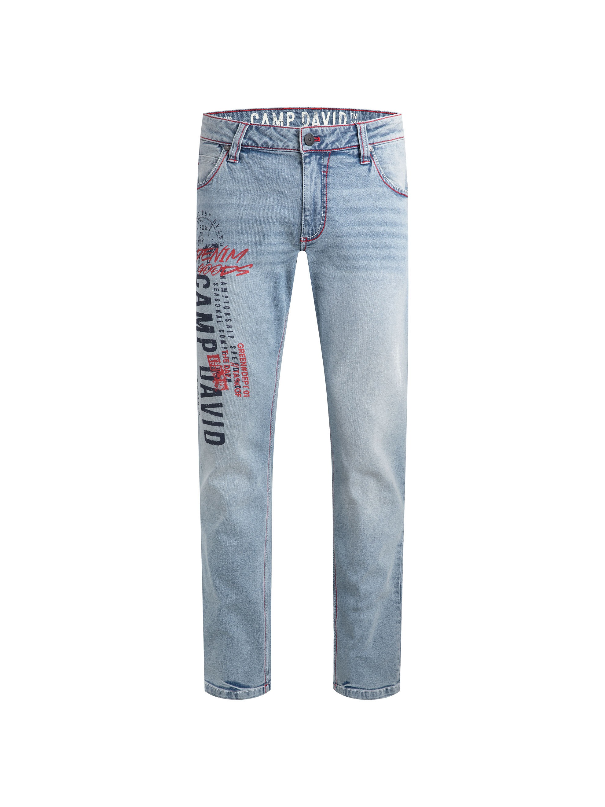 CAMP DAVID Regular-fit-Jeans mit normaler Leibhöhe