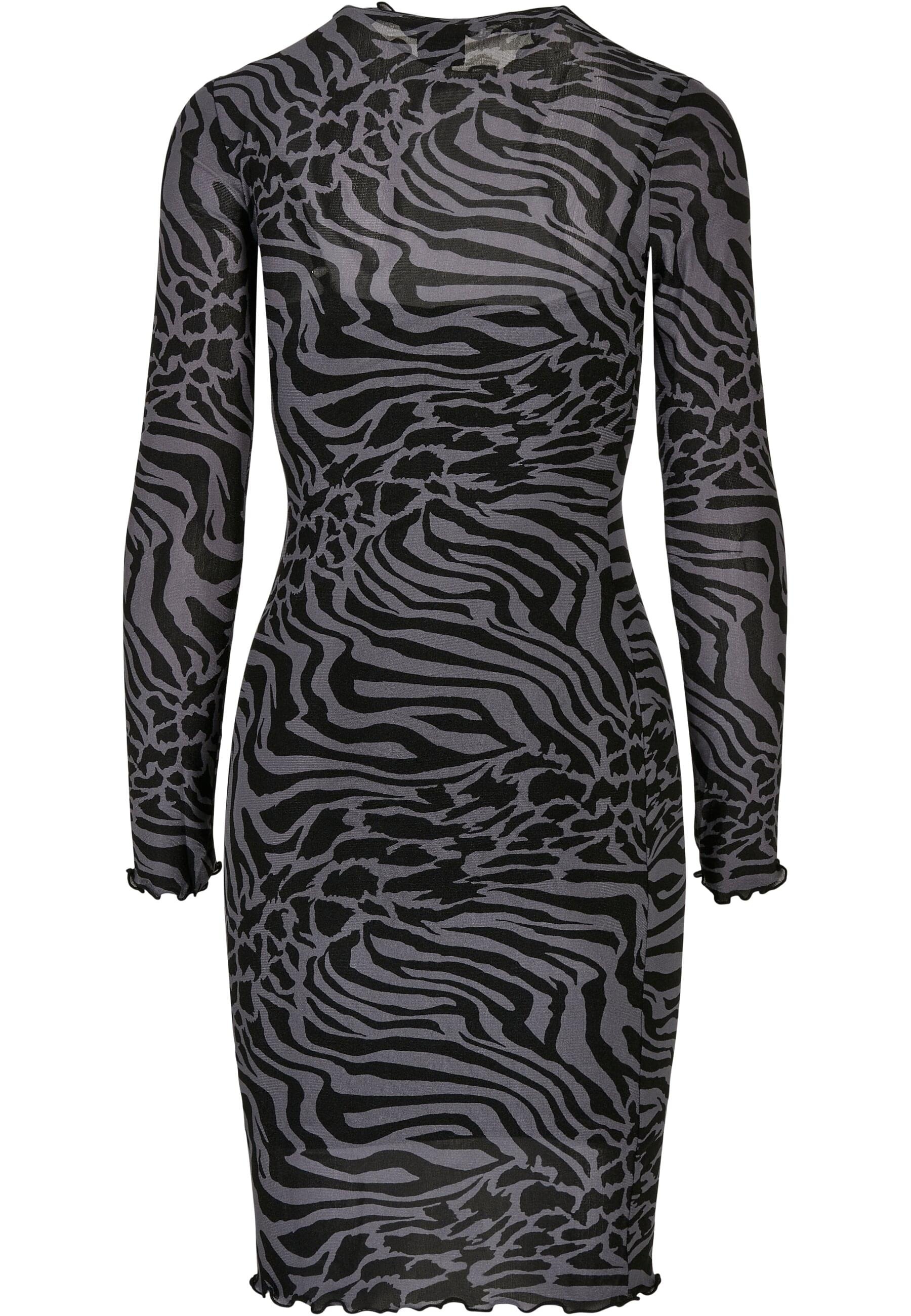URBAN CLASSICS Shirtkleid »Urban Classics Damen Ladies AOP Double Layer Dress«, (1 tlg.)
