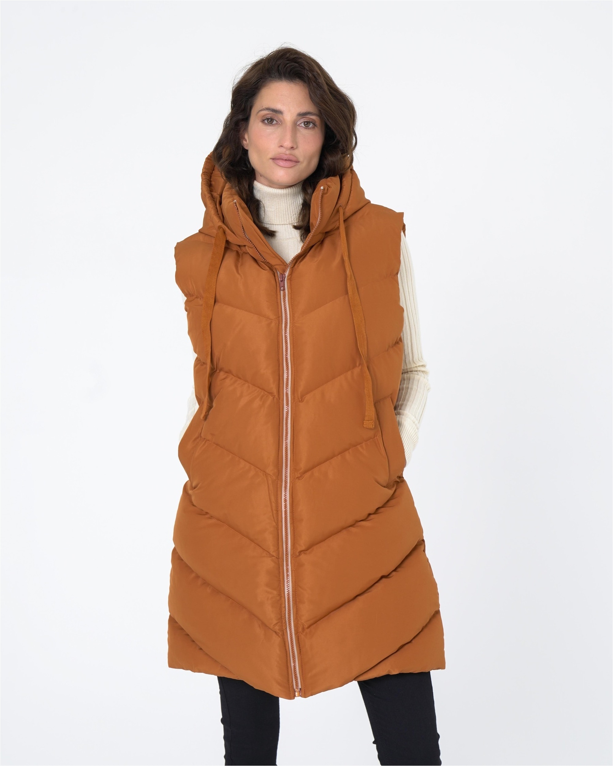 freshlions Steppweste "Elisa", 1 Stk. mit langem Schnitt günstig online kaufen