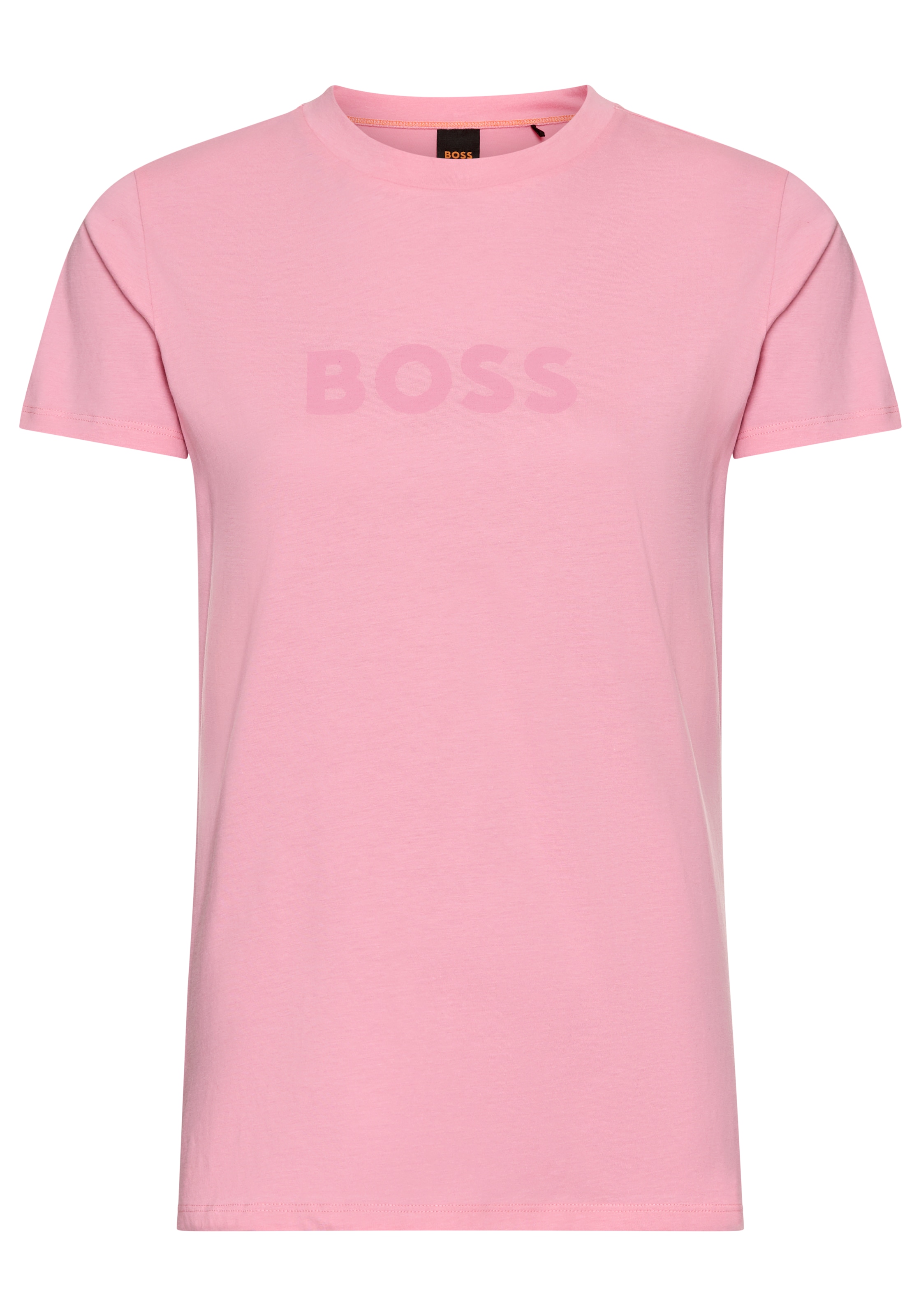 BOSS ORANGE T-Shirt "Elogo Premium Damenmode", mit BOSS-Schriftzug günstig online kaufen