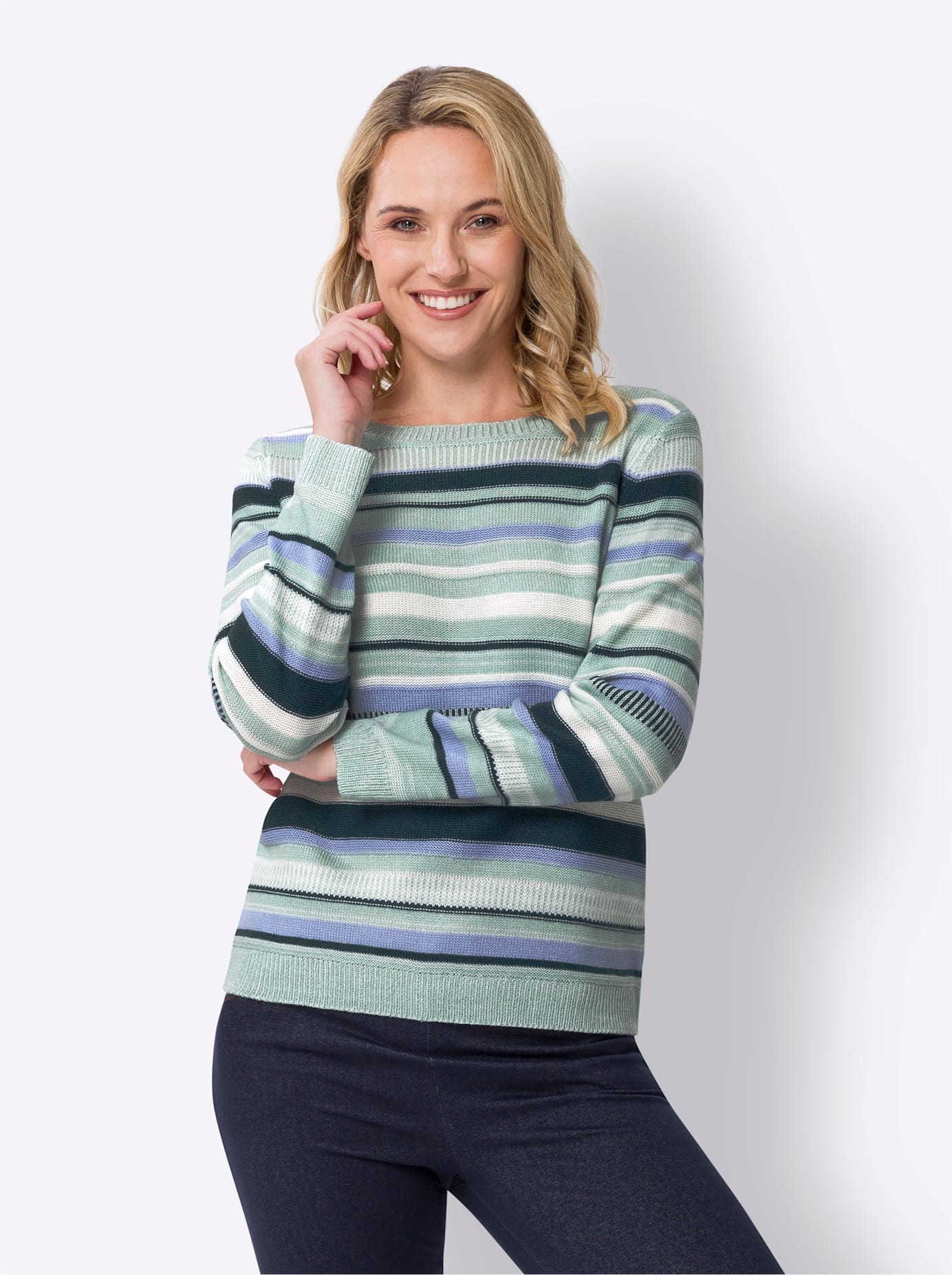 Classic Basics Strickpullover "Langarm-Pullover" günstig online kaufen