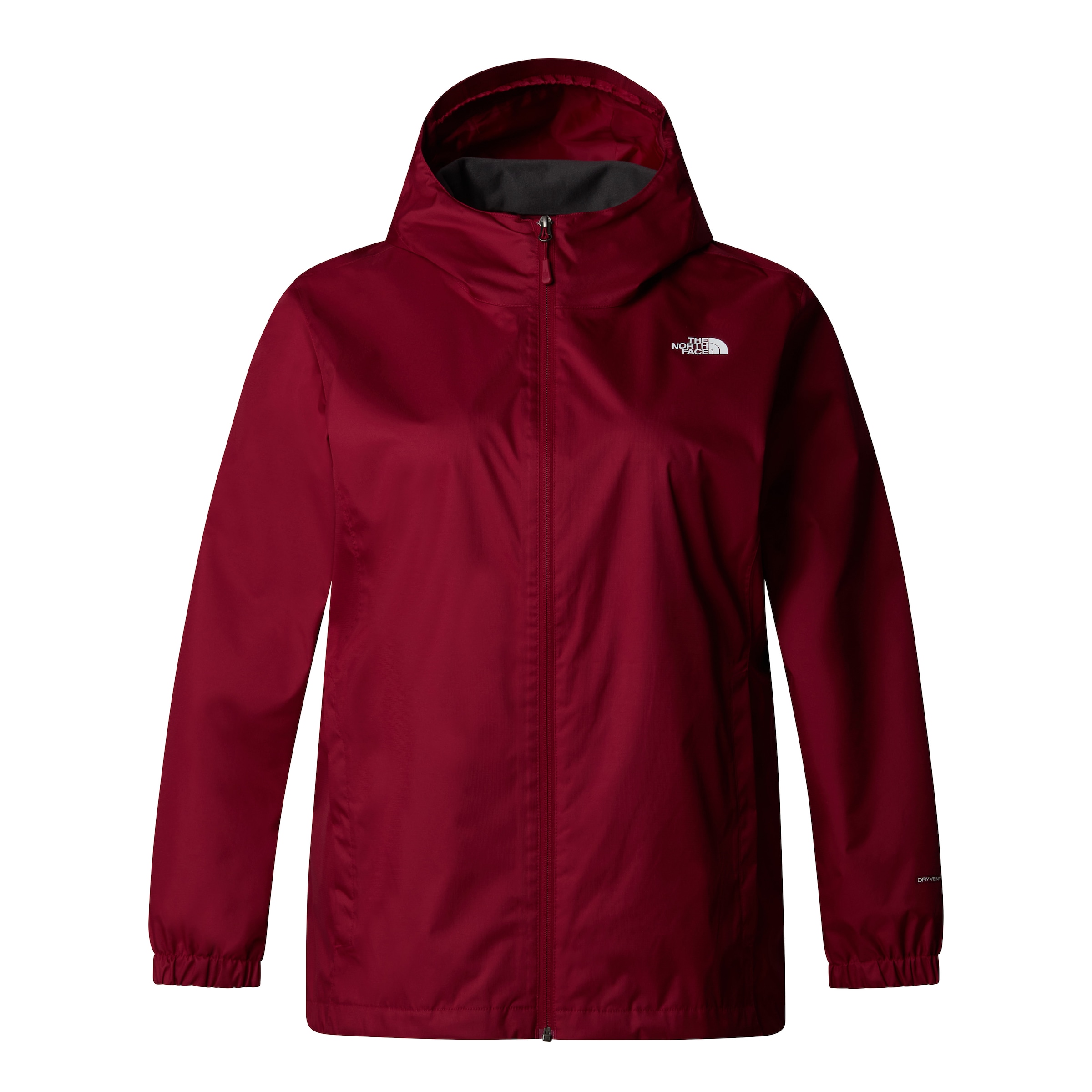 The North Face Funktionsjacke "W QUEST PLUS JACKET - EU", (1 St.), mit Kapuze, winddicht, wasserdicht und atmungsaktiv