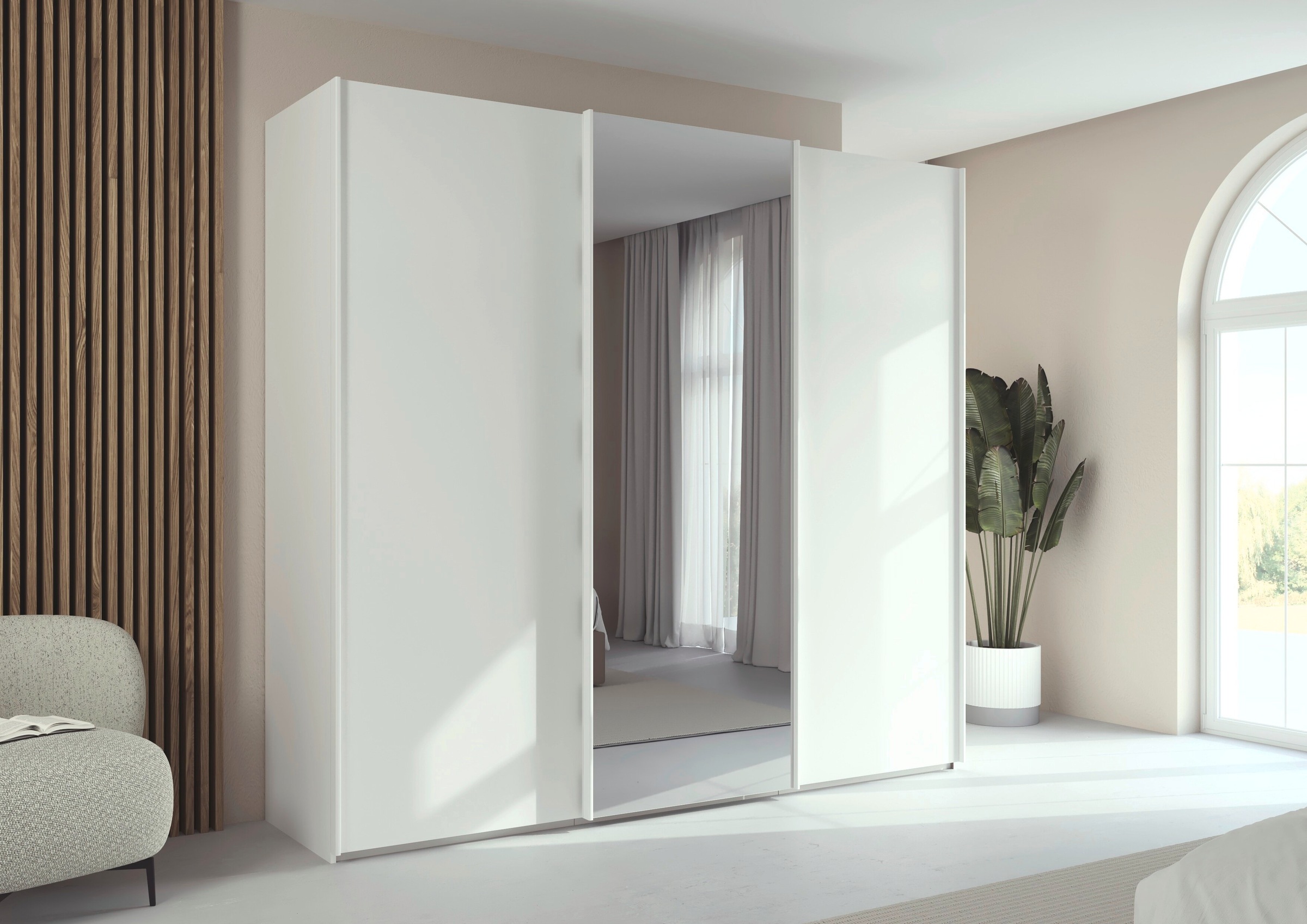 rauch Kleiderschrank "Schwebetürenschrank Schrank Garderobe Ankleide Schlaf günstig online kaufen