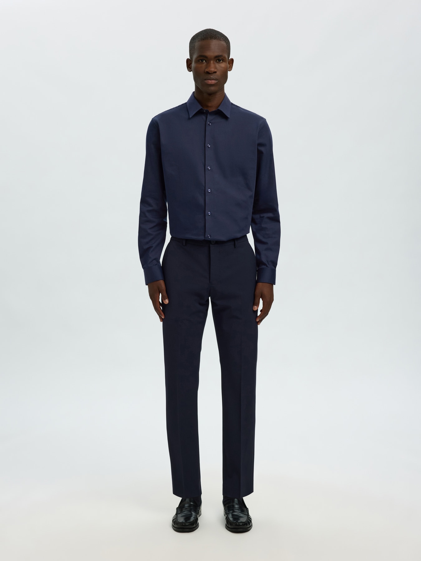 SELECTED Langarmhemd »SLHSLIMPERFORMANCE SHIRT LS D«