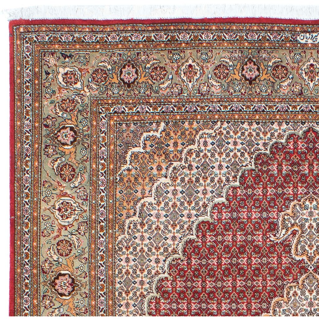 morgenland Orientteppich »Perser - Täbriz - 200 x 150 cm - rot«, rechteckig