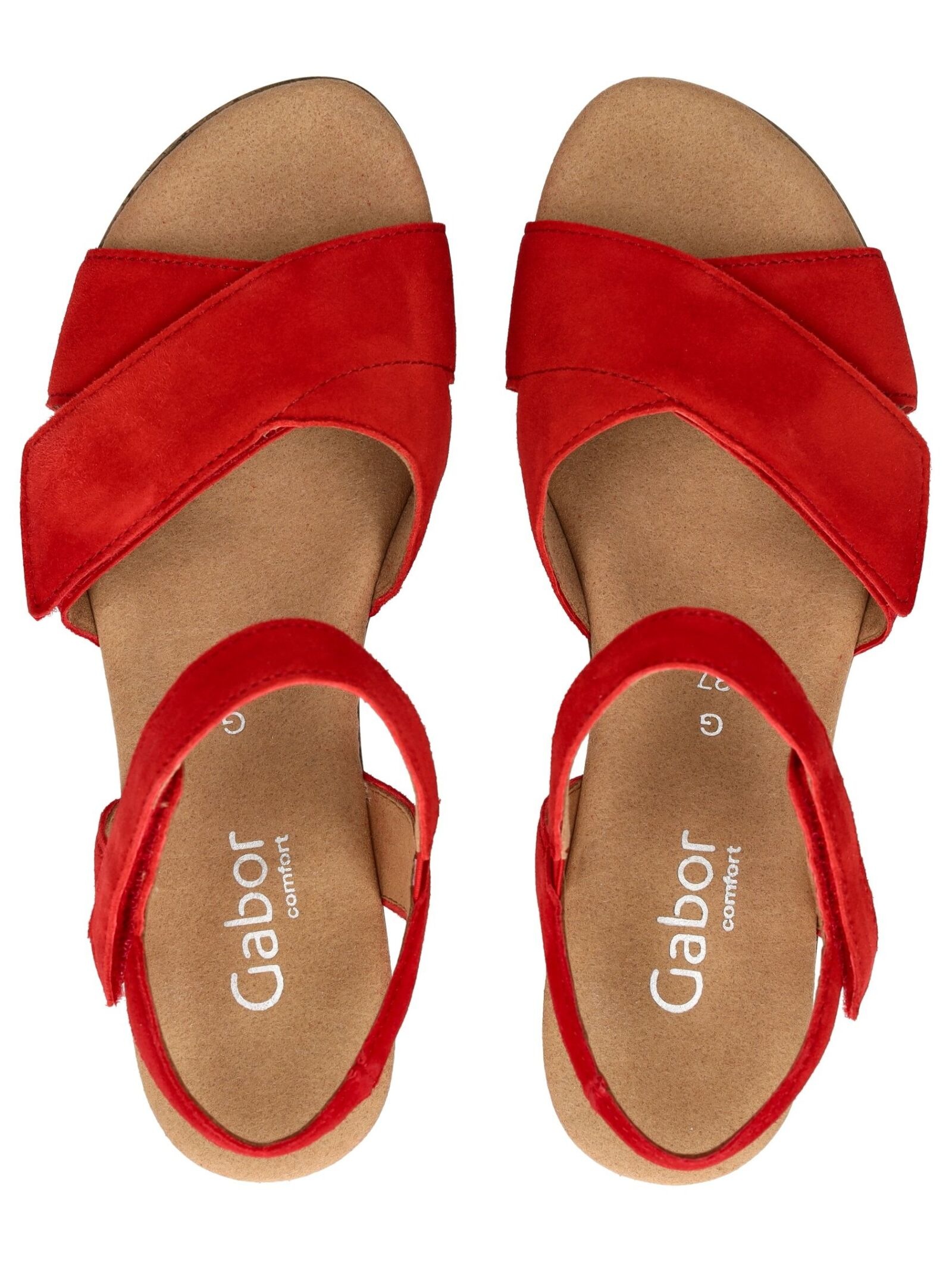 Gabor Comfort Riemchensandale »Gabor Comfort Sandalen Veloursleder«