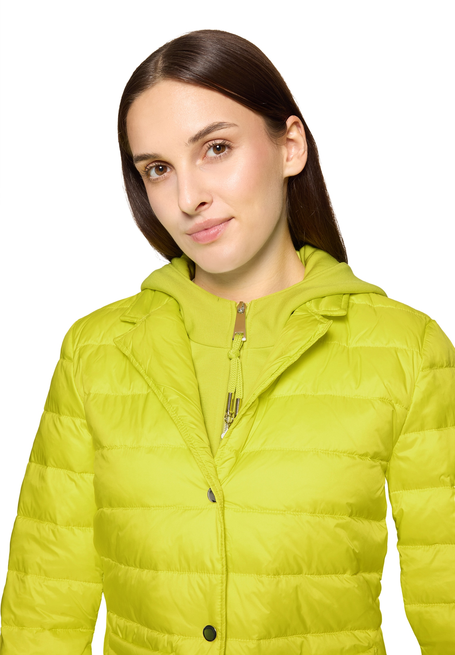 Cartoon Steppjacke »Damen mit abnehmbarer Kapuze« mit Kapuze