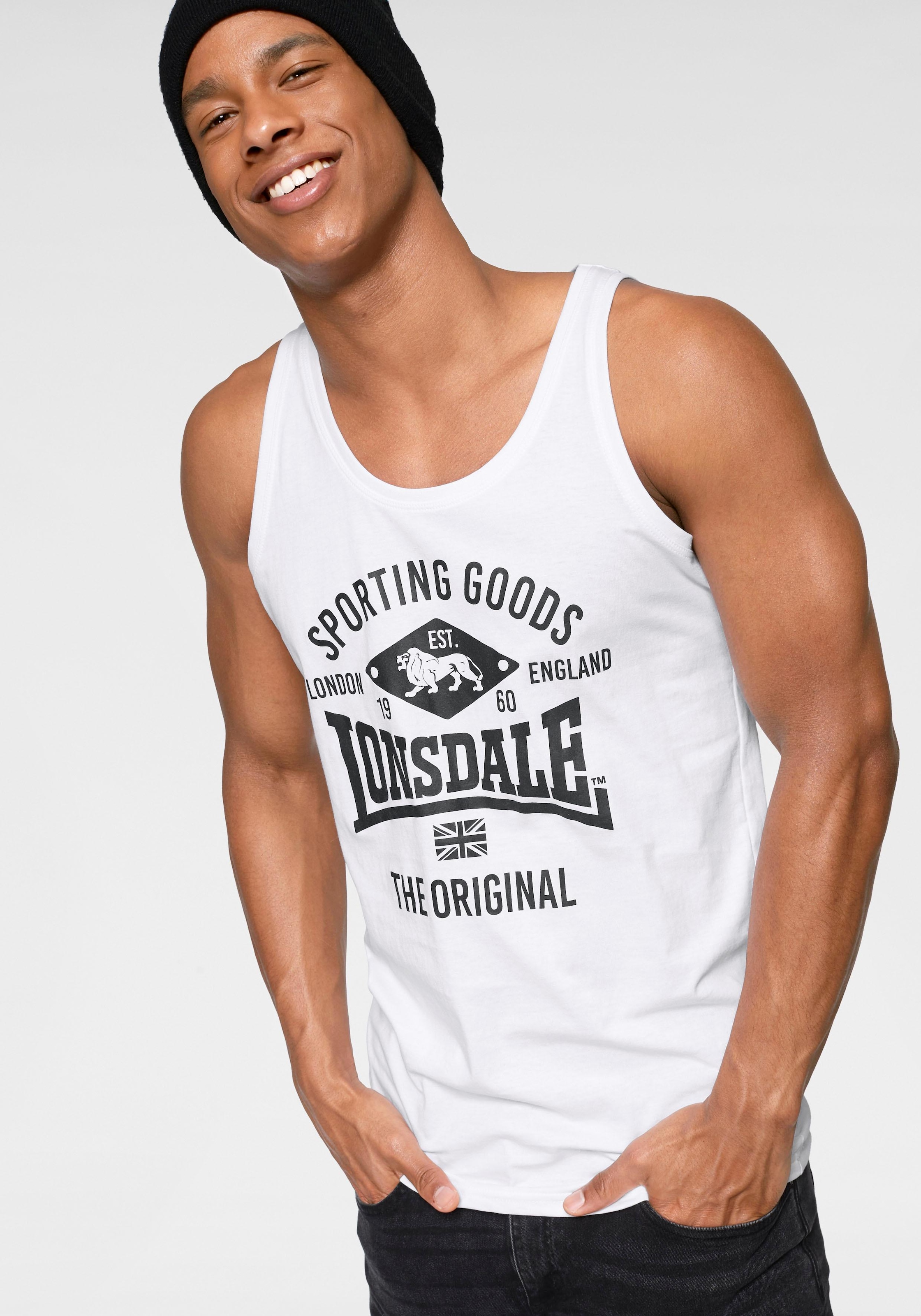 Lonsdale Tanktop, (Packung, 2 tlg., 2er-Pack)