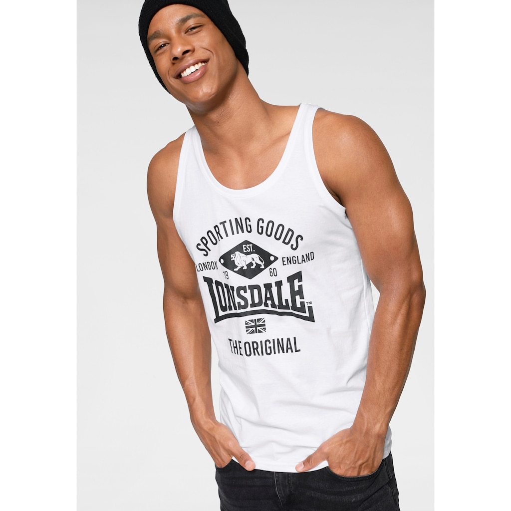 Lonsdale Tanktop, (Packung, 2 tlg., 2er-Pack)