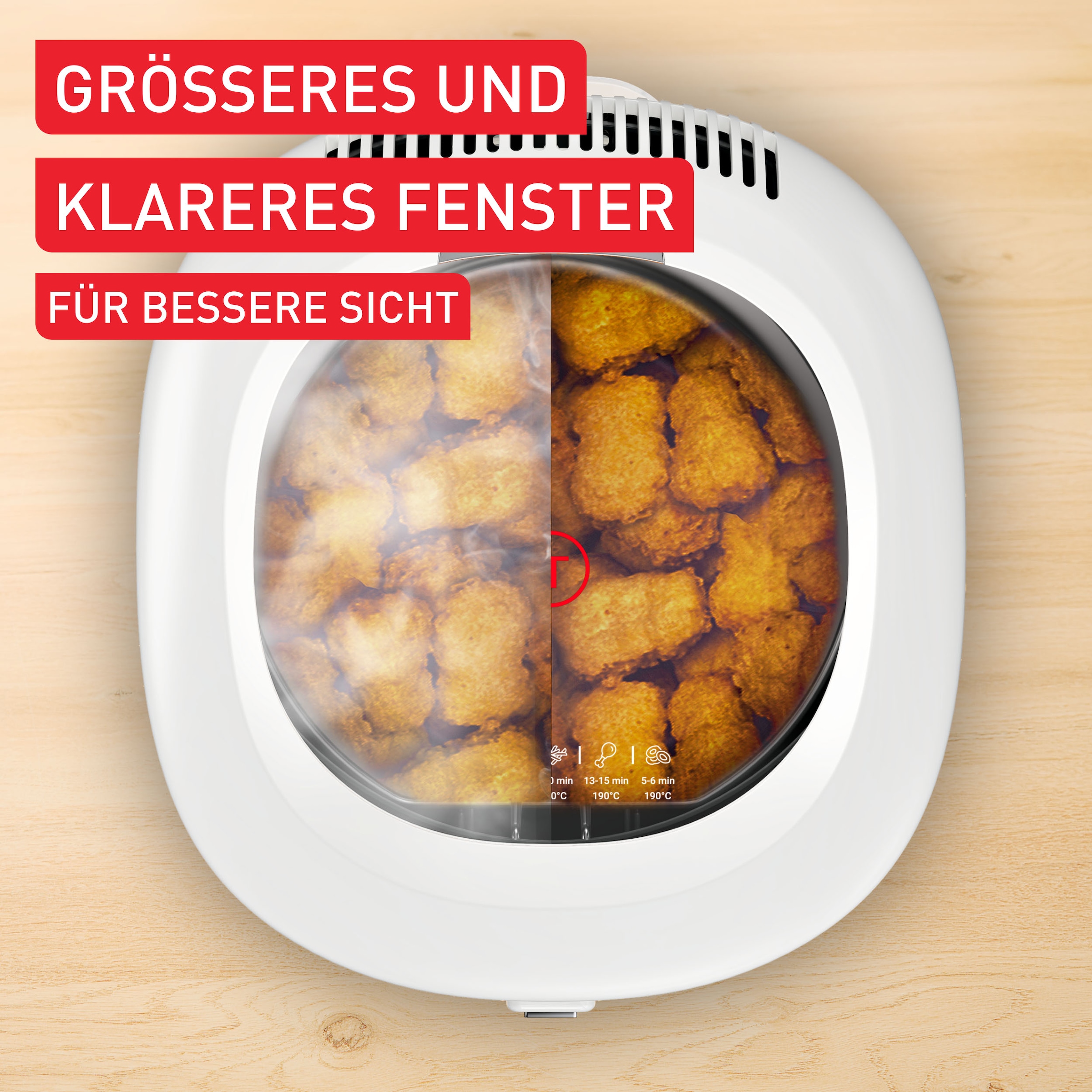 Tefal Fritteuse »Filtra Vision« 1900 W Fassungsvermögen 2,1 l