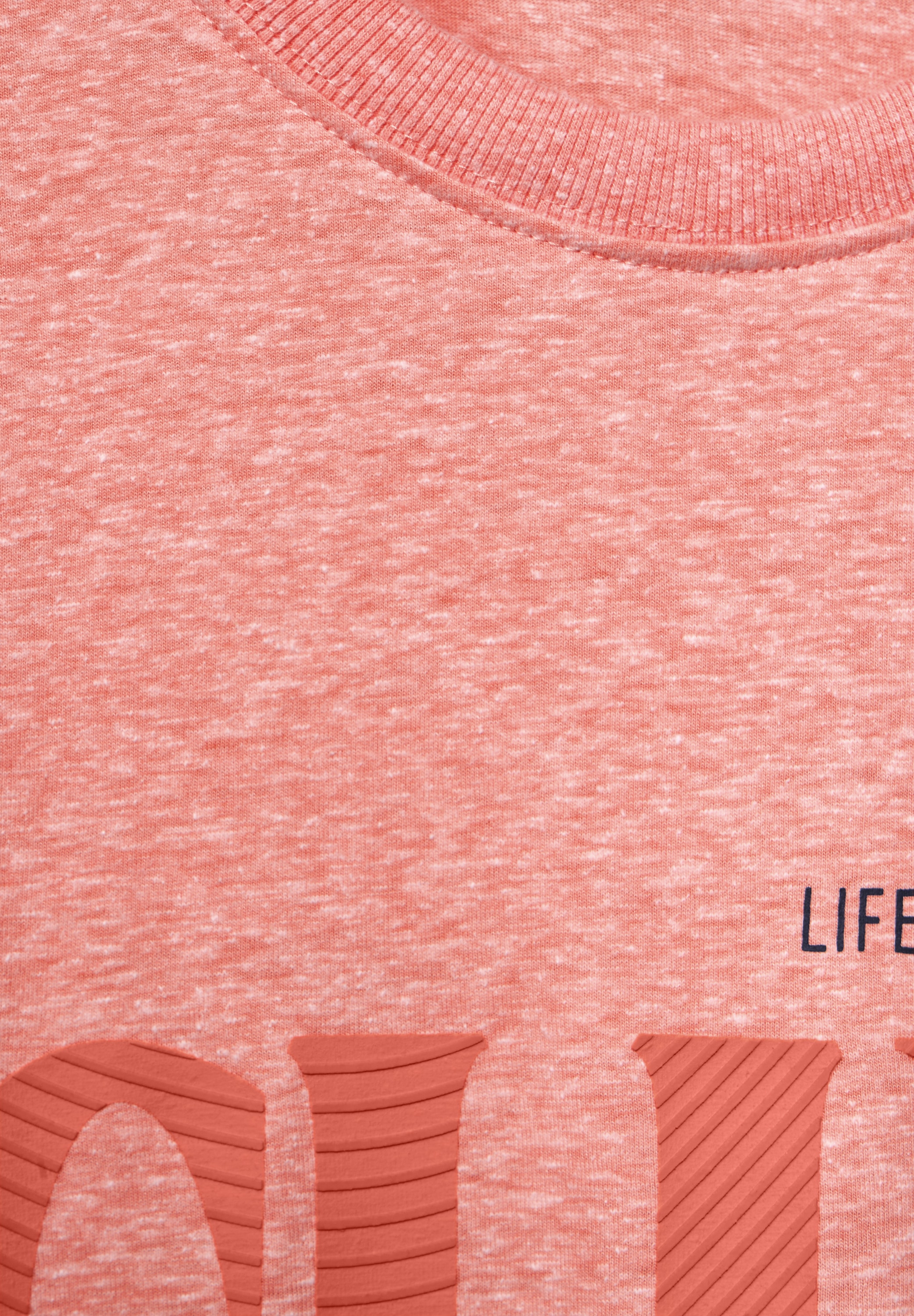 STREET ONE MEN T-Shirt, bestehend aus einem Materialmix