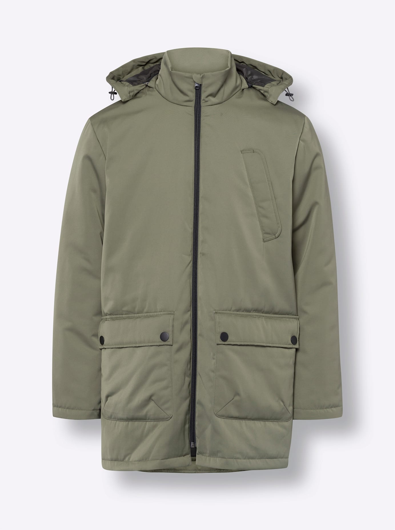 Classic Outdoorjacke, mit Kapuze