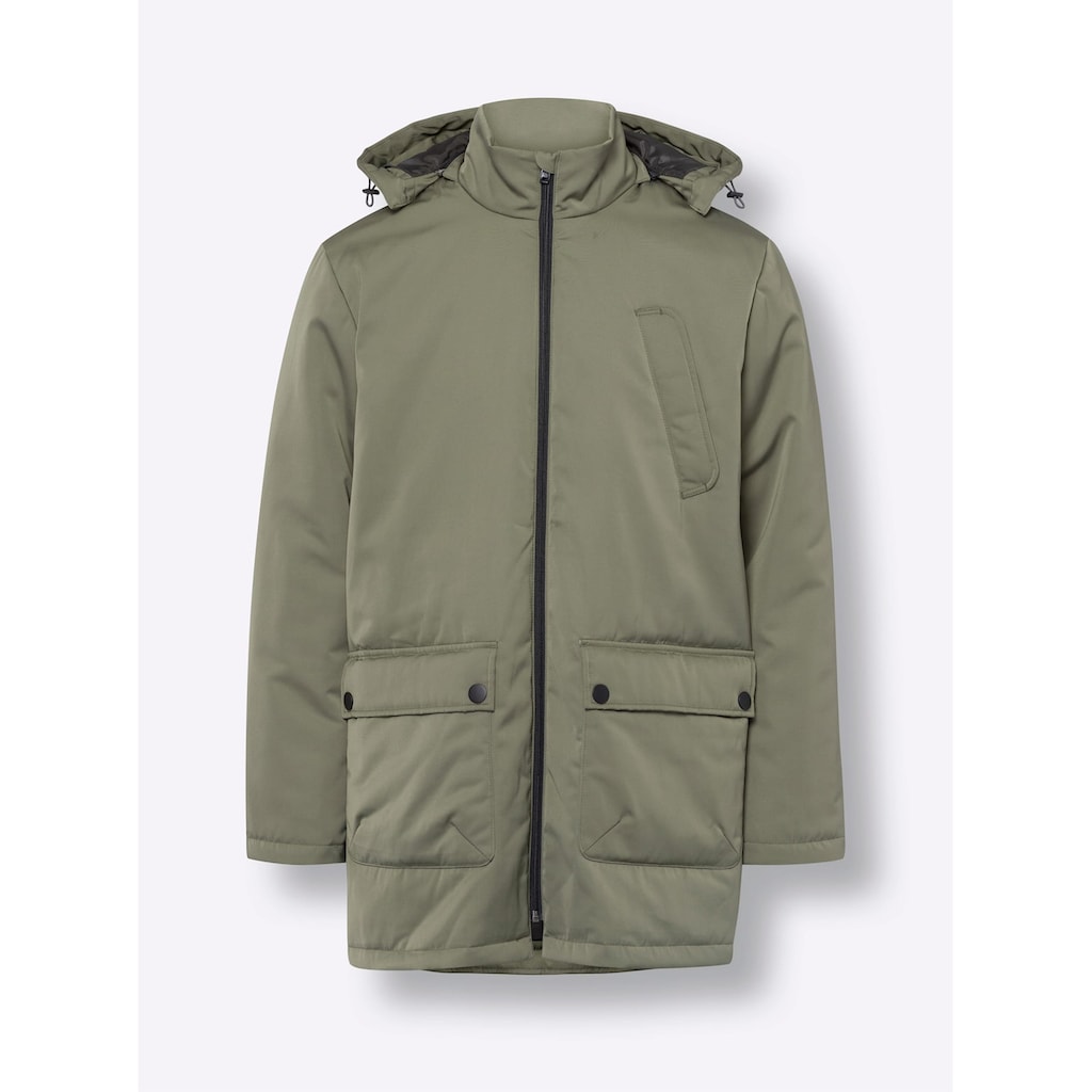 Classic Outdoorjacke, mit Kapuze