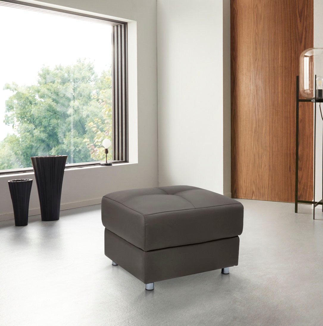 Home affaire Polsterhocker "Pareli" mit komfortablen Federkern und Stauraum günstig online kaufen