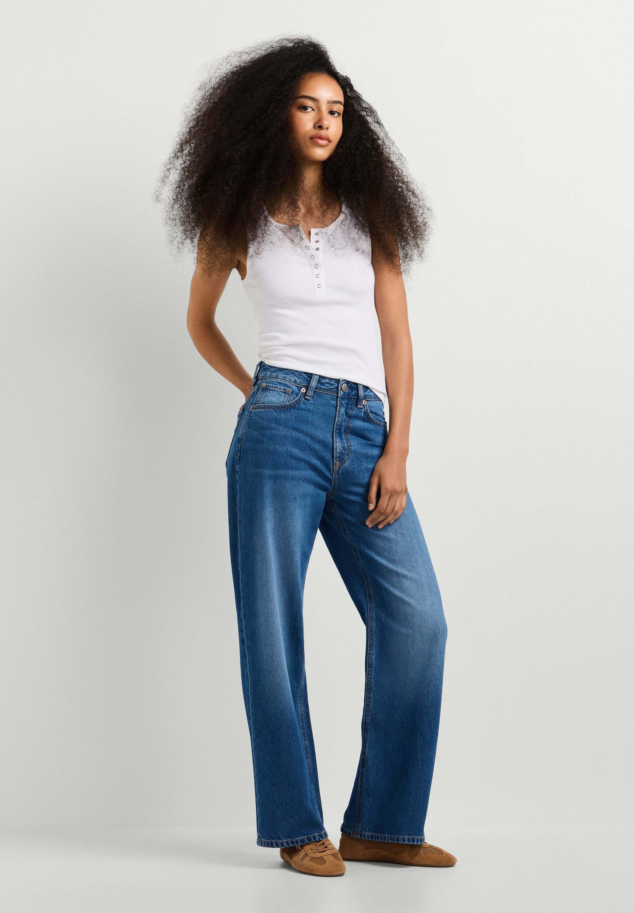 Pepe Jeans Straight-Jeans »straight leg jeans STRAIGHT JEANS UHW LEXA«