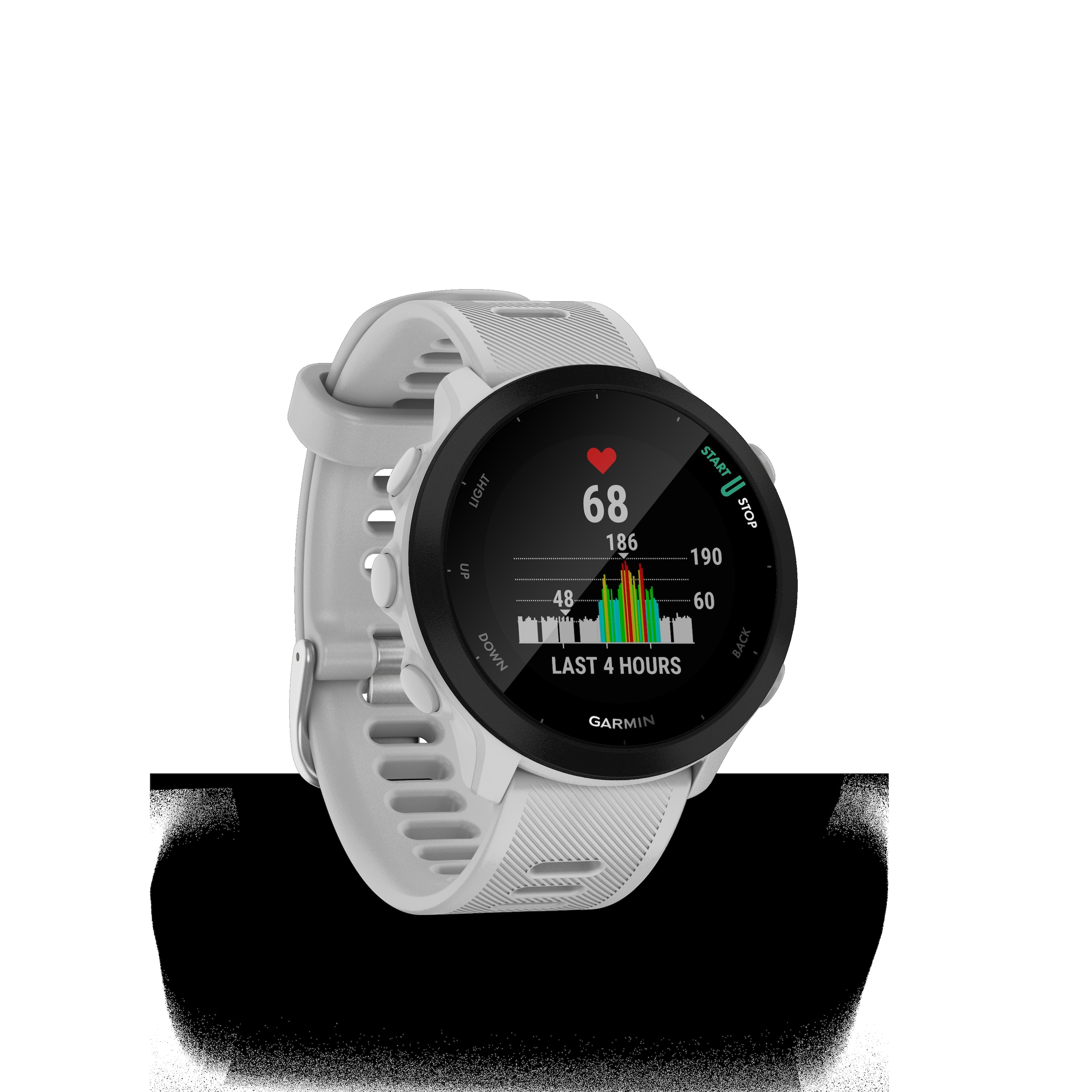 Garmin Smartwatch »FORERUNNER 55 Multisport-«, (Garmin GPS-Laufuhr)