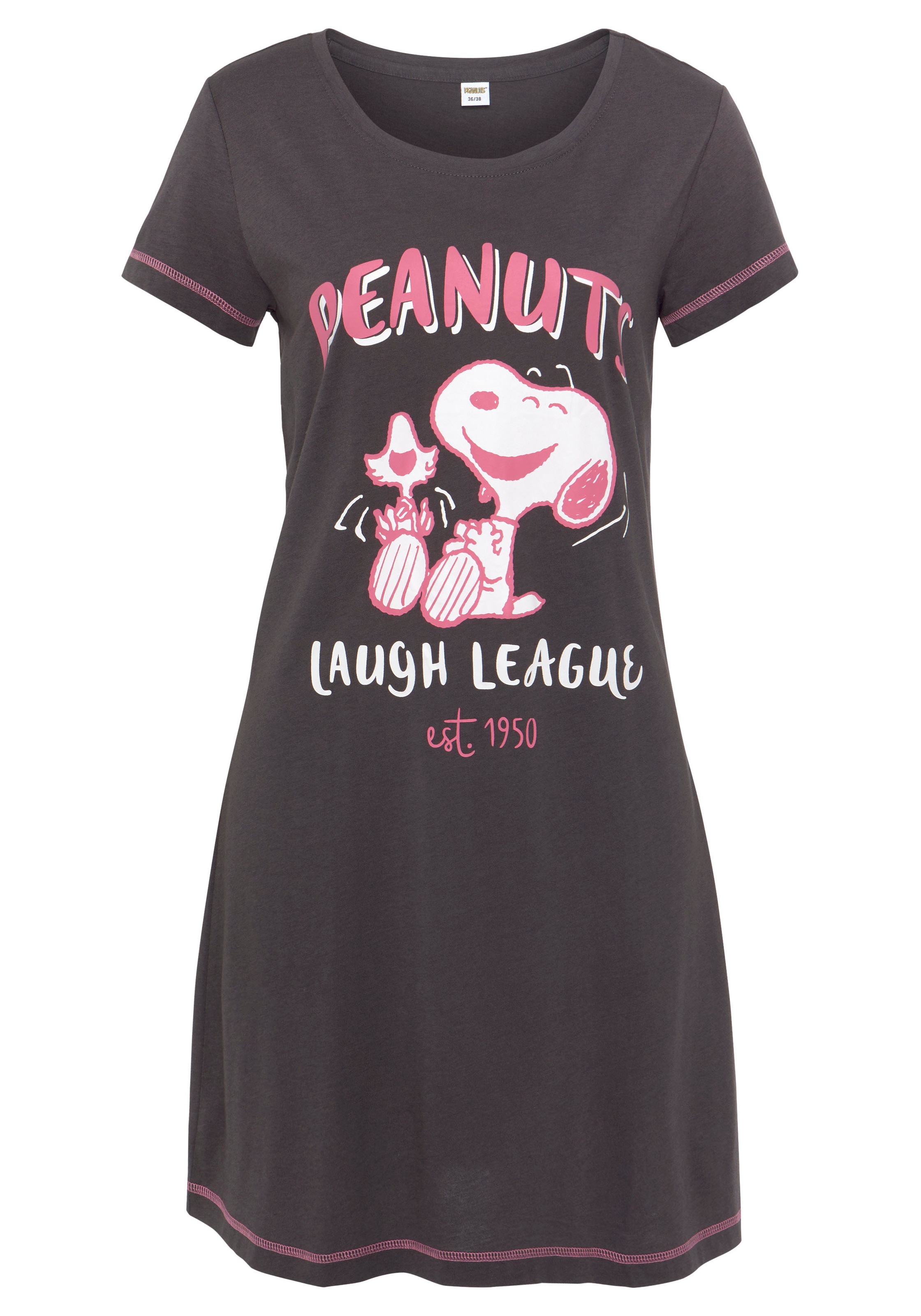 Peanuts Nachthemd 1-teilig, mit Snoopy Druck günstig online kaufen