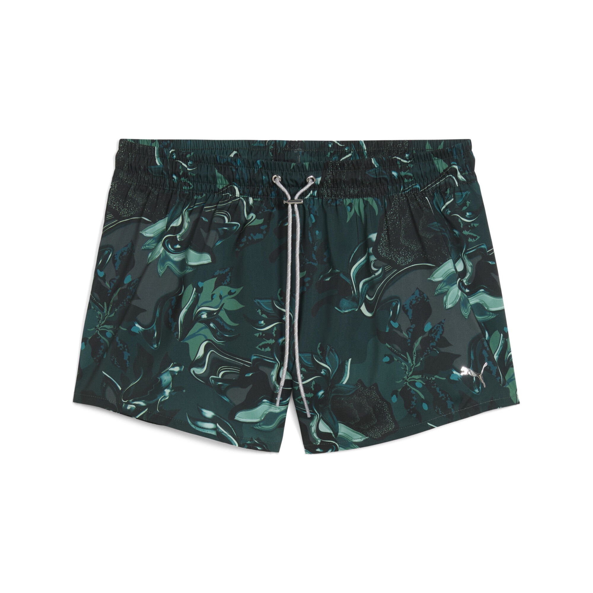 PUMA Trainingsshorts »GREEN TERRAINS Gewebte Trainingsshorts Damen«