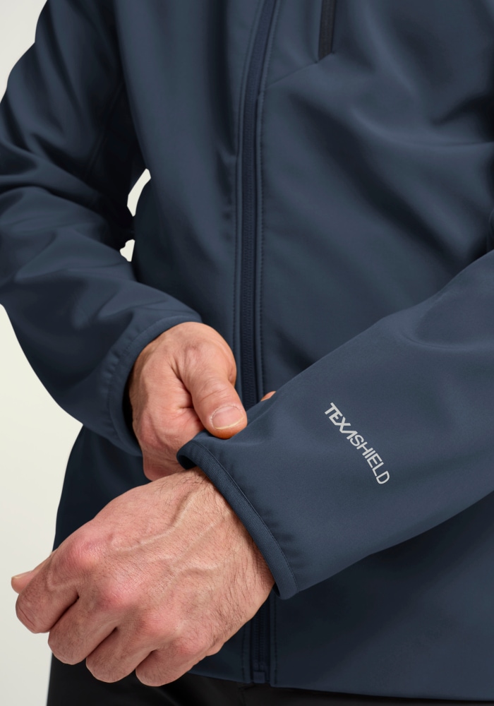 Jack Wolfskin Outdoorjacke »WILD WINDS HOODED JKT M« für Wandern und andere Aktivitäten im Freien