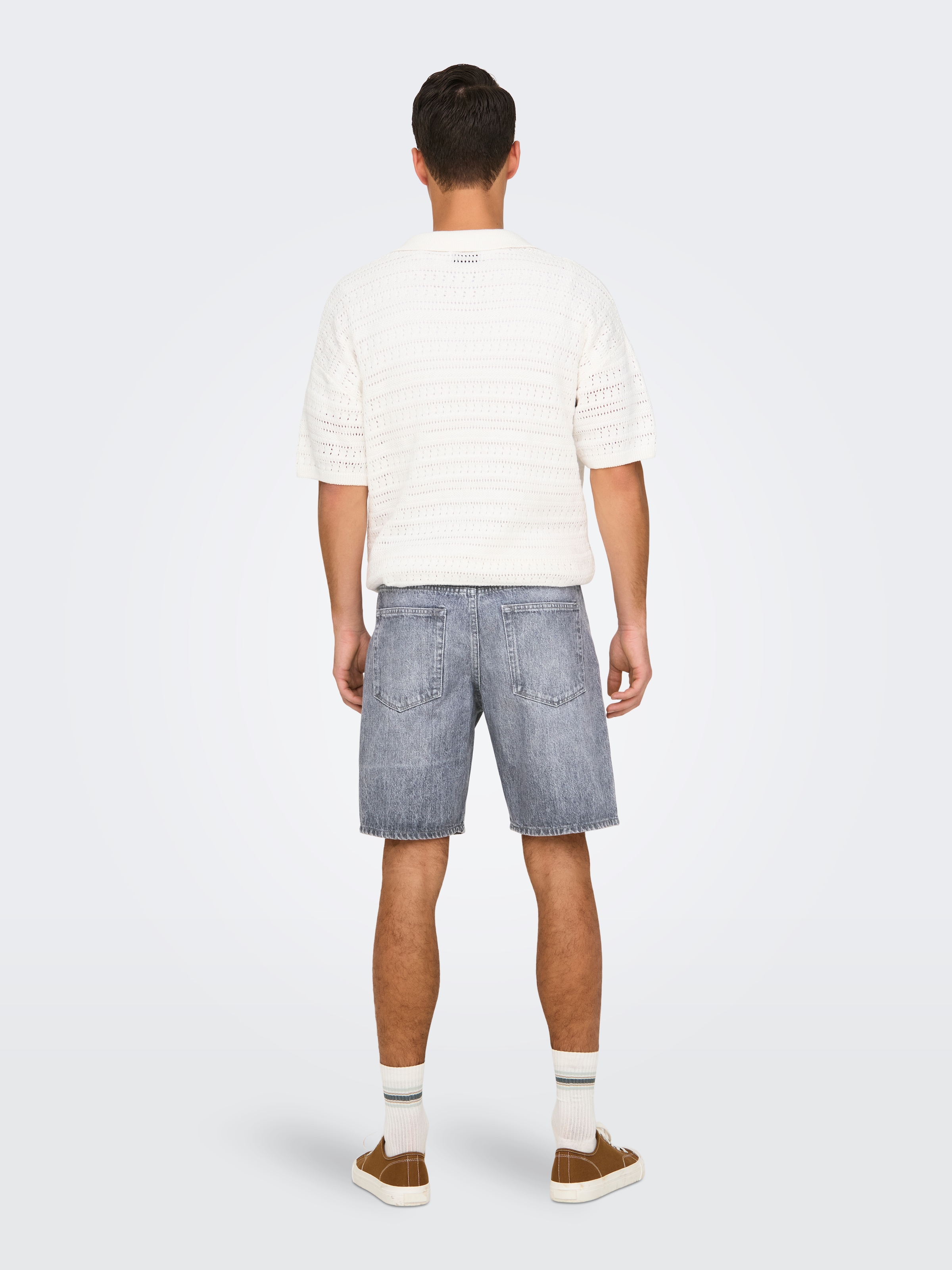 ONLY & SONS Shorts »ONSEDGE MG 2042 AZG DNM SHORTS«