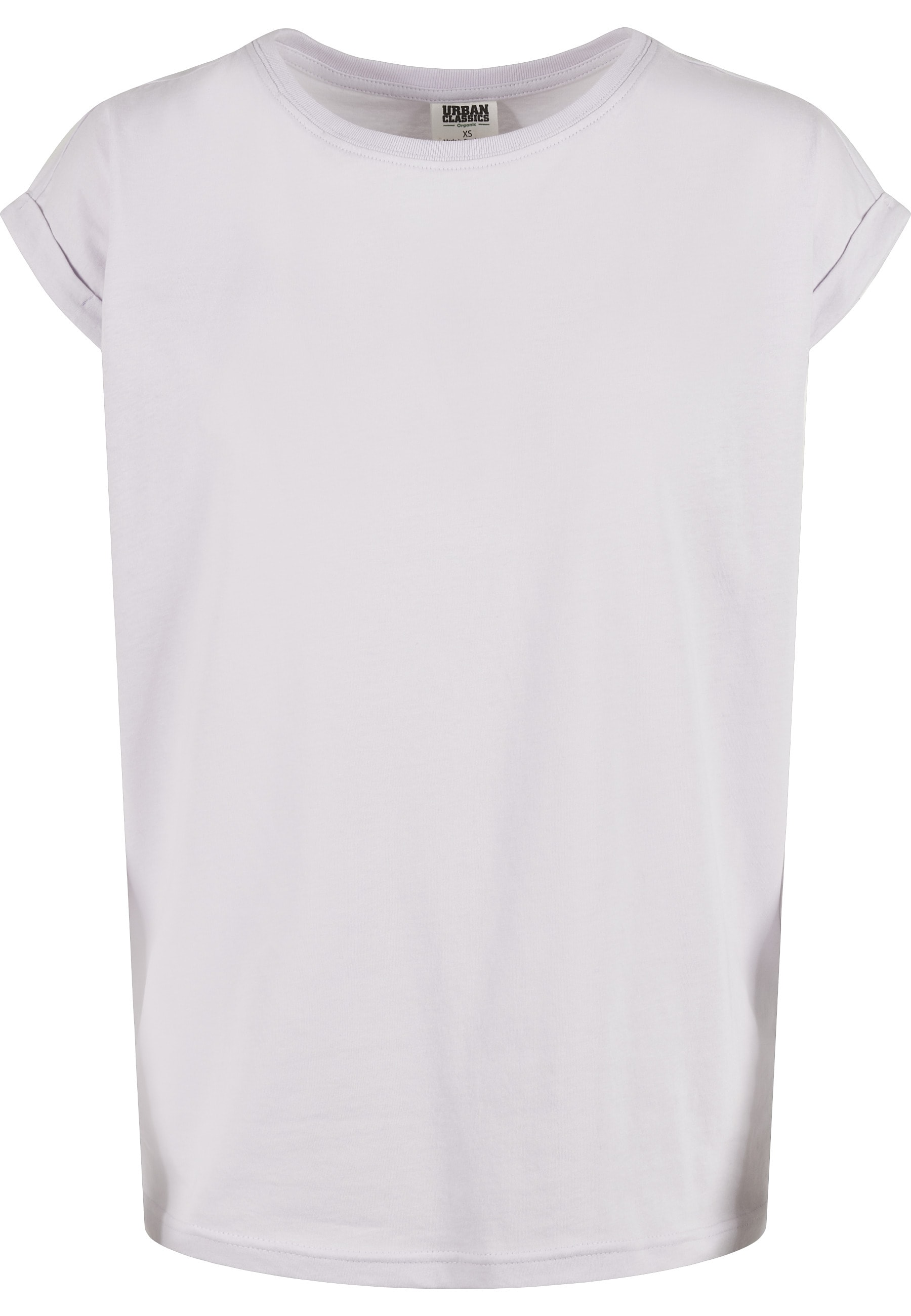 URBAN CLASSICS Kurzarmshirt »Urban Classics Damen Ladies Organic Extended Shoulder Tee« 1