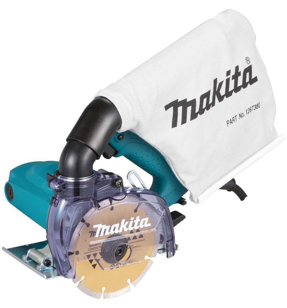 MAKITA Fliesenschneidemaschine "4100KB", B:220mm H:179mm, grün, Sägemaschinen, 1400 W, inklusive Diamantscheibe