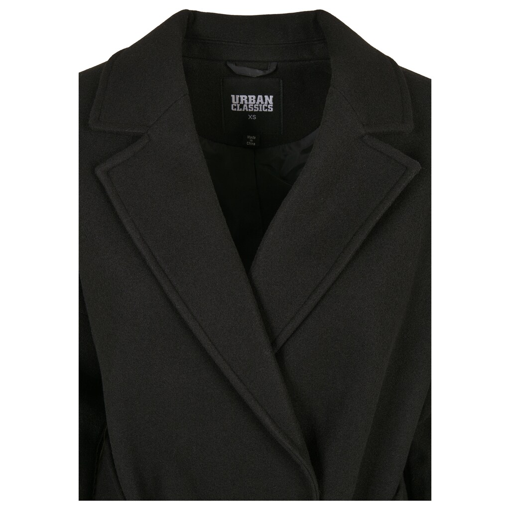 URBAN CLASSICS Parka »Urban Classics Damen Ladies Oversized Classic Coat«, (1 St.), ohne Kapuze