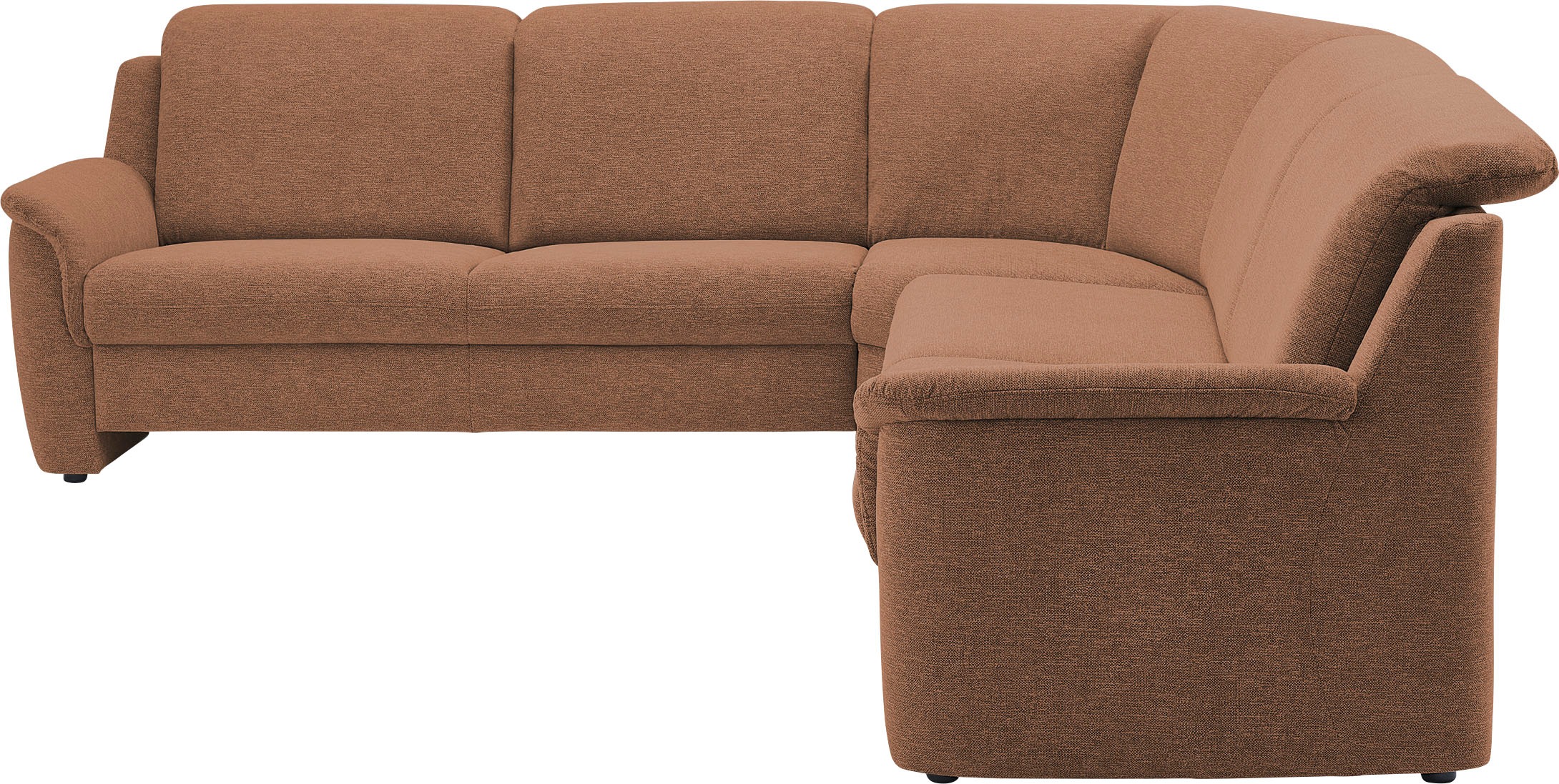 VILLA BECK Ecksofa »Garda L-Form«, (4 St.), inklusive Kopfteilverstellung, Stellmaß 277x245cm