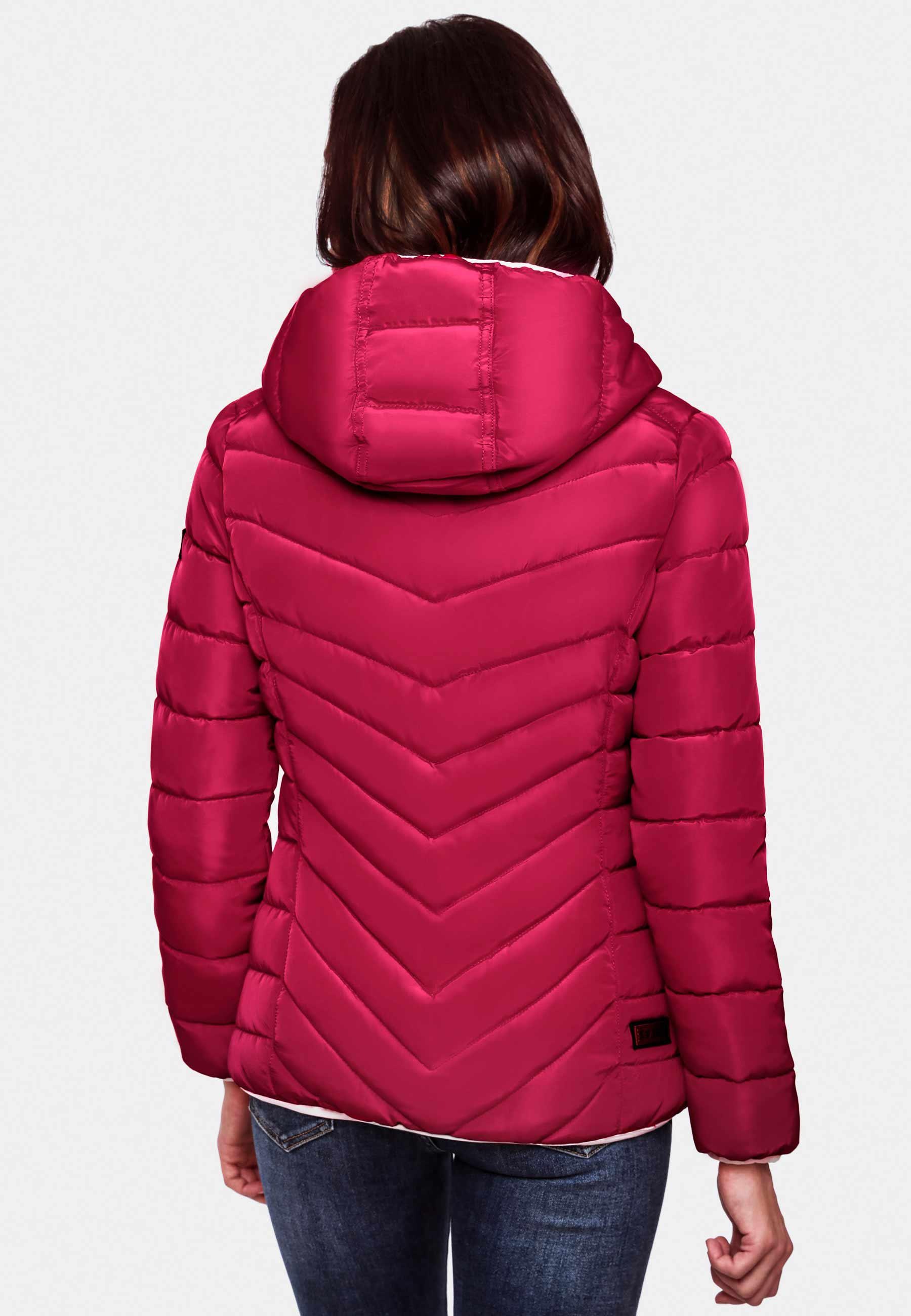 Navahoo Steppjacke »Elva«, mit Kapuze, stylische Damen Winterjacke mit Kapuze