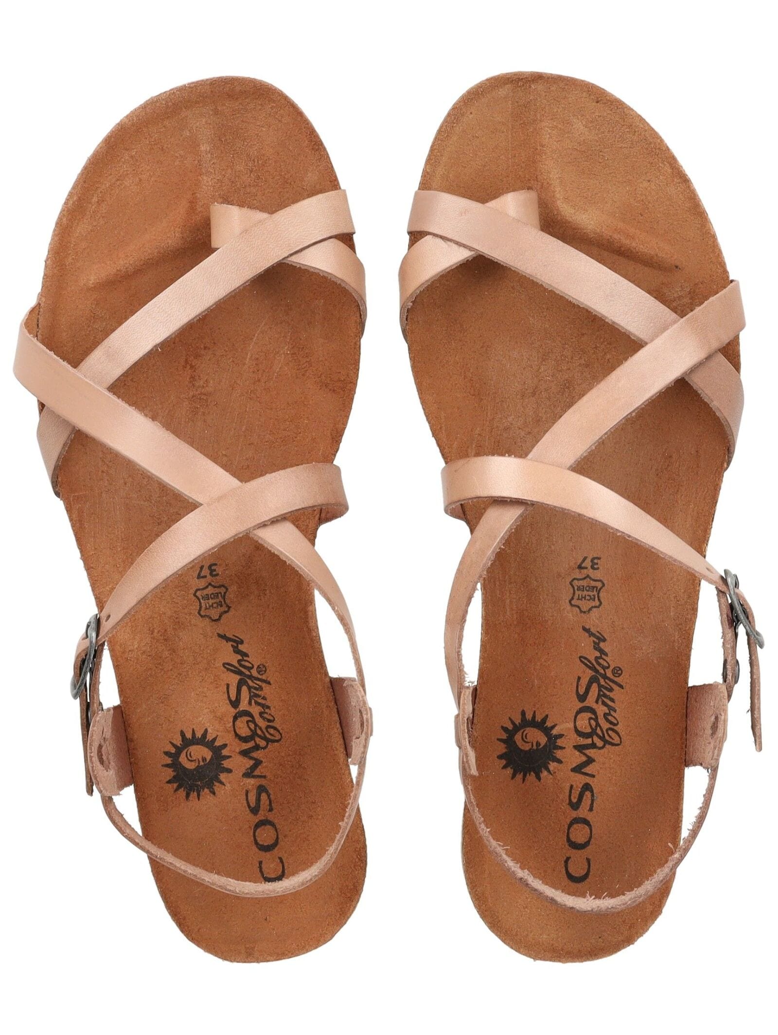 COSMOS Comfort Zehentrenner »COSMOS Comfort Sandalen Leder«