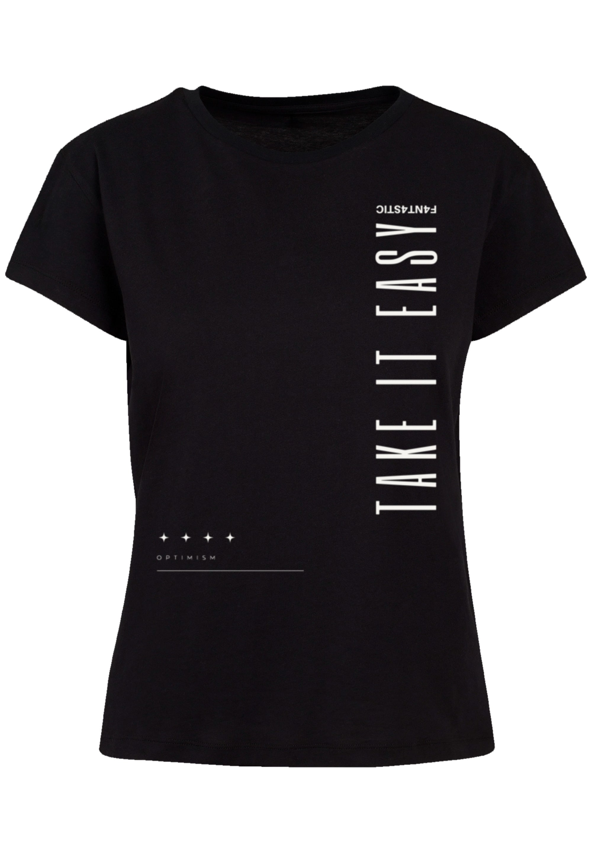 F4NT4STIC T-Shirt »Take It Easy«, Print