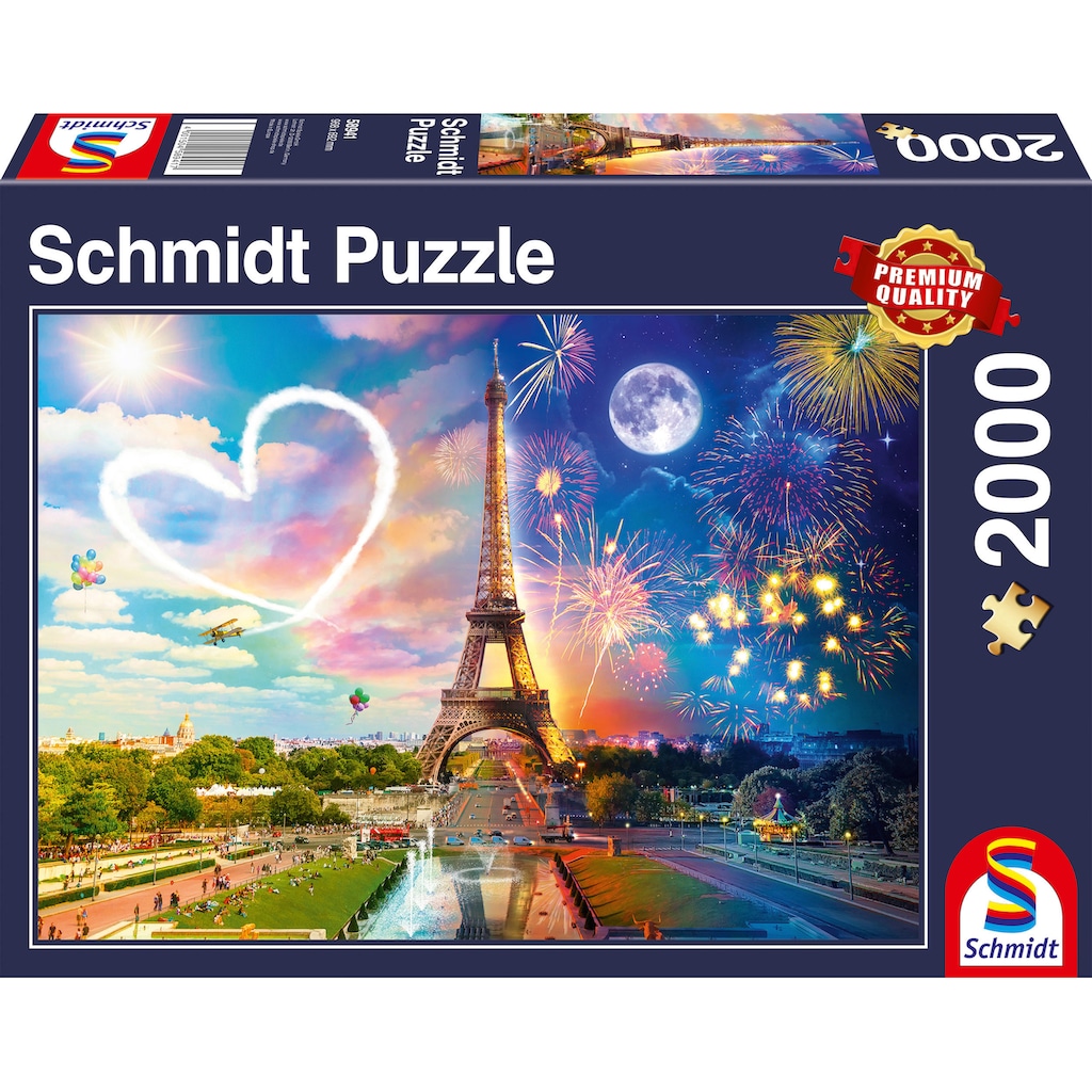 Schmidt Spiele Puzzle »Paris, Tag und Nacht«