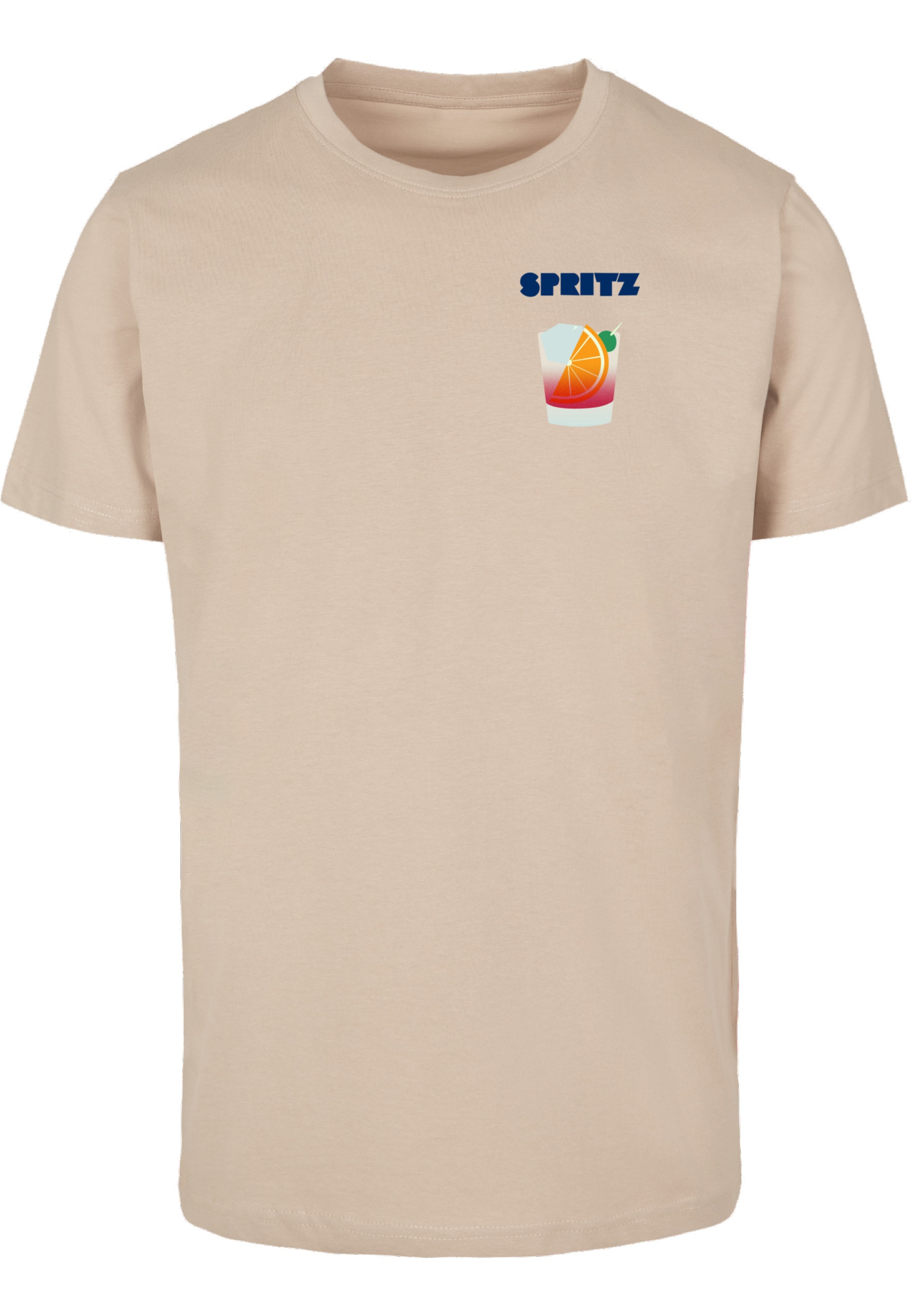 MisterTee T-Shirt "MisterTee Herren Vintage Spritz Tee" 1 Stk.