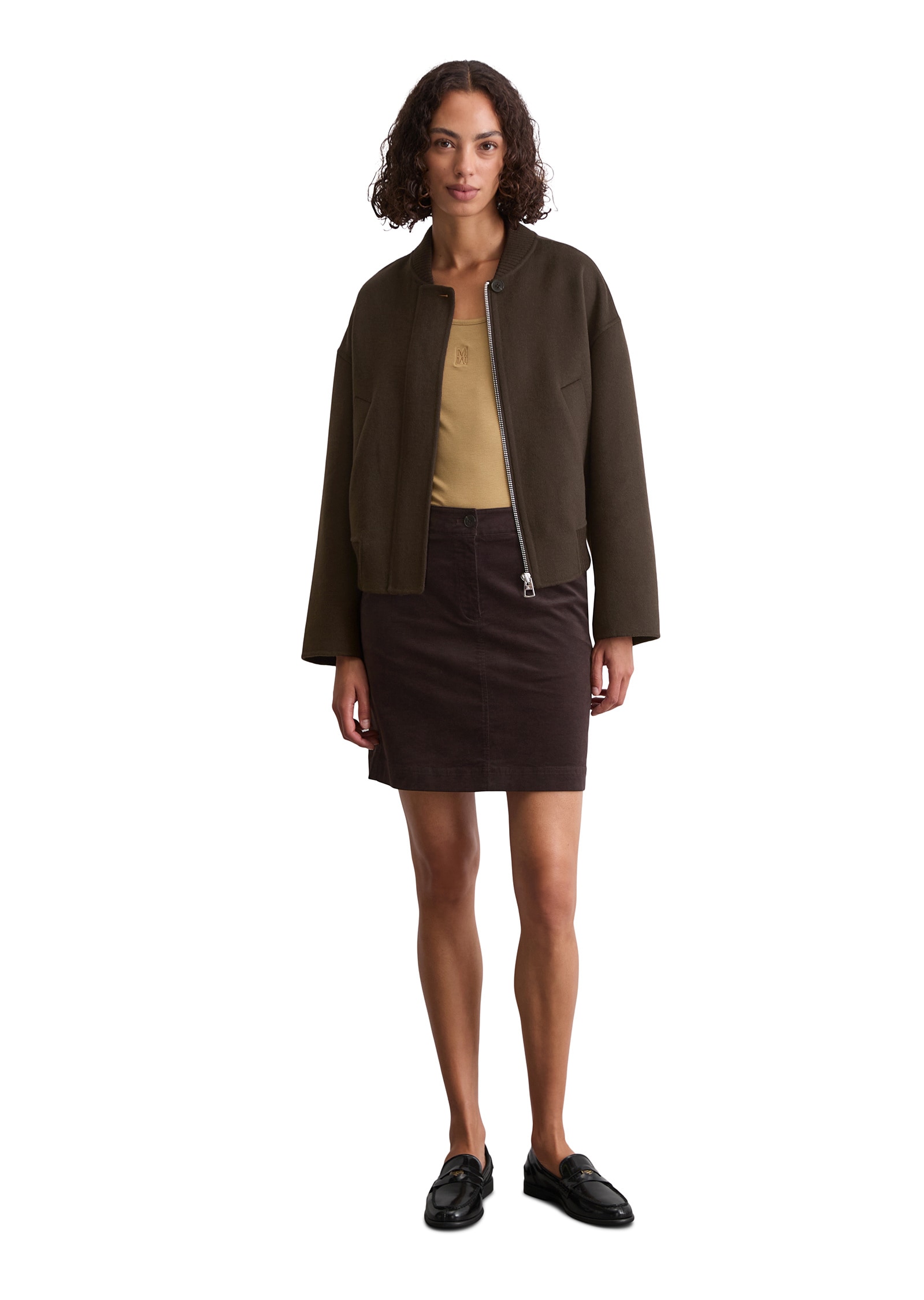 Marc O'Polo Webrock »aus Organic-Cotton-Modal-Stretch«