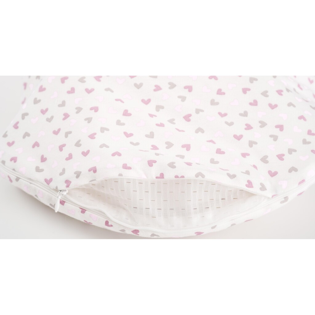 Träumeland Babyschlafsack »Set Herz rosa«, (Packung, 3 tlg., 3er-Pack)